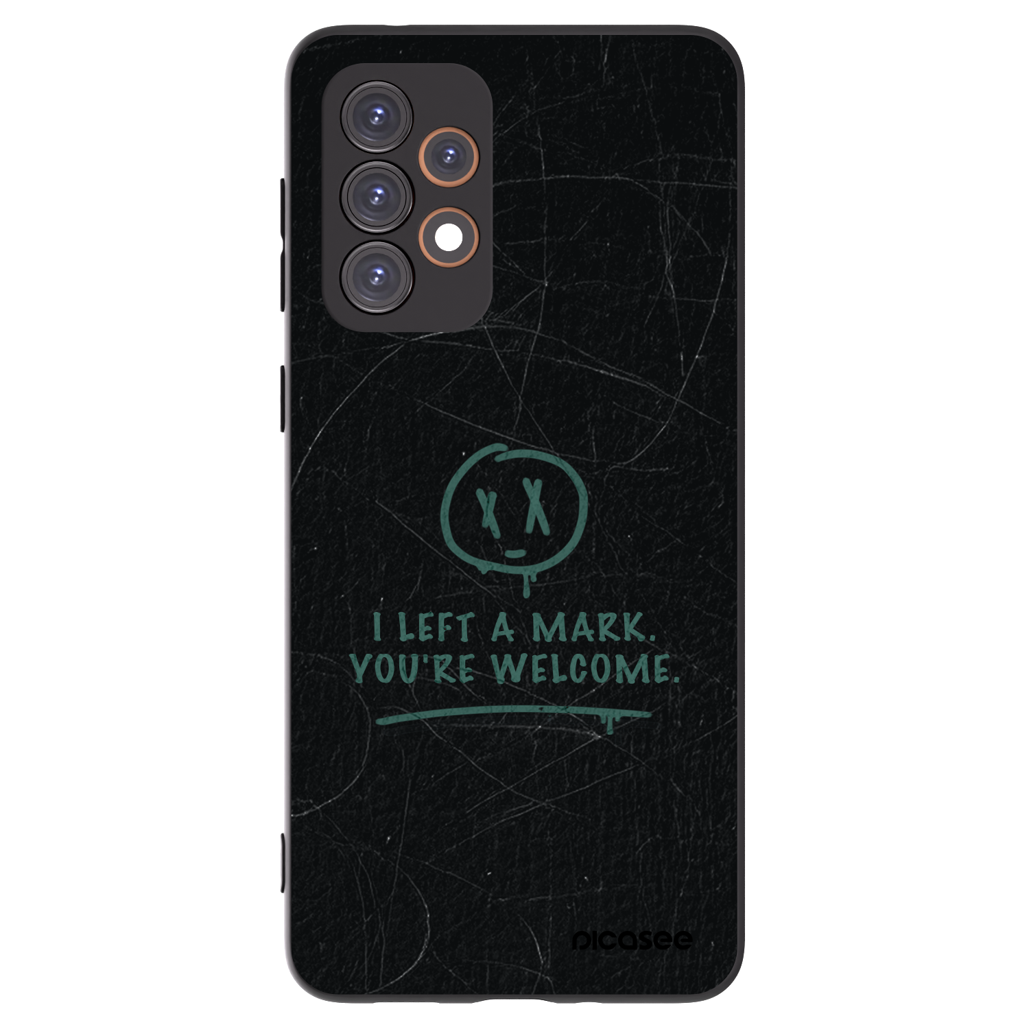Picasee silikónový čierny obal pre Samsung Galaxy A33 5G A336 - LEFT A MARK