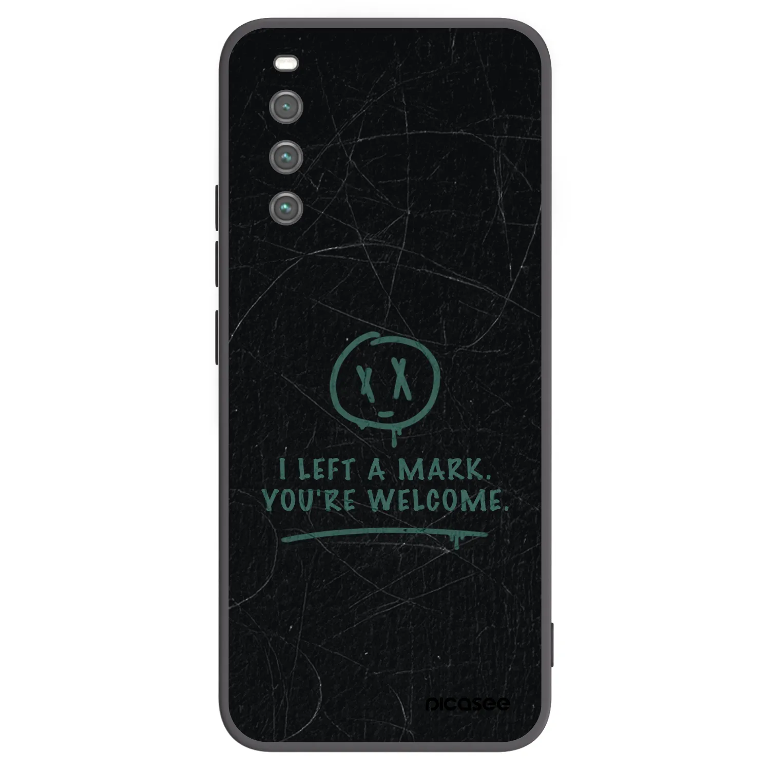 Picasee silikónový čierny obal pre Sony Xperia 10 IV 5G - LEFT A MARK