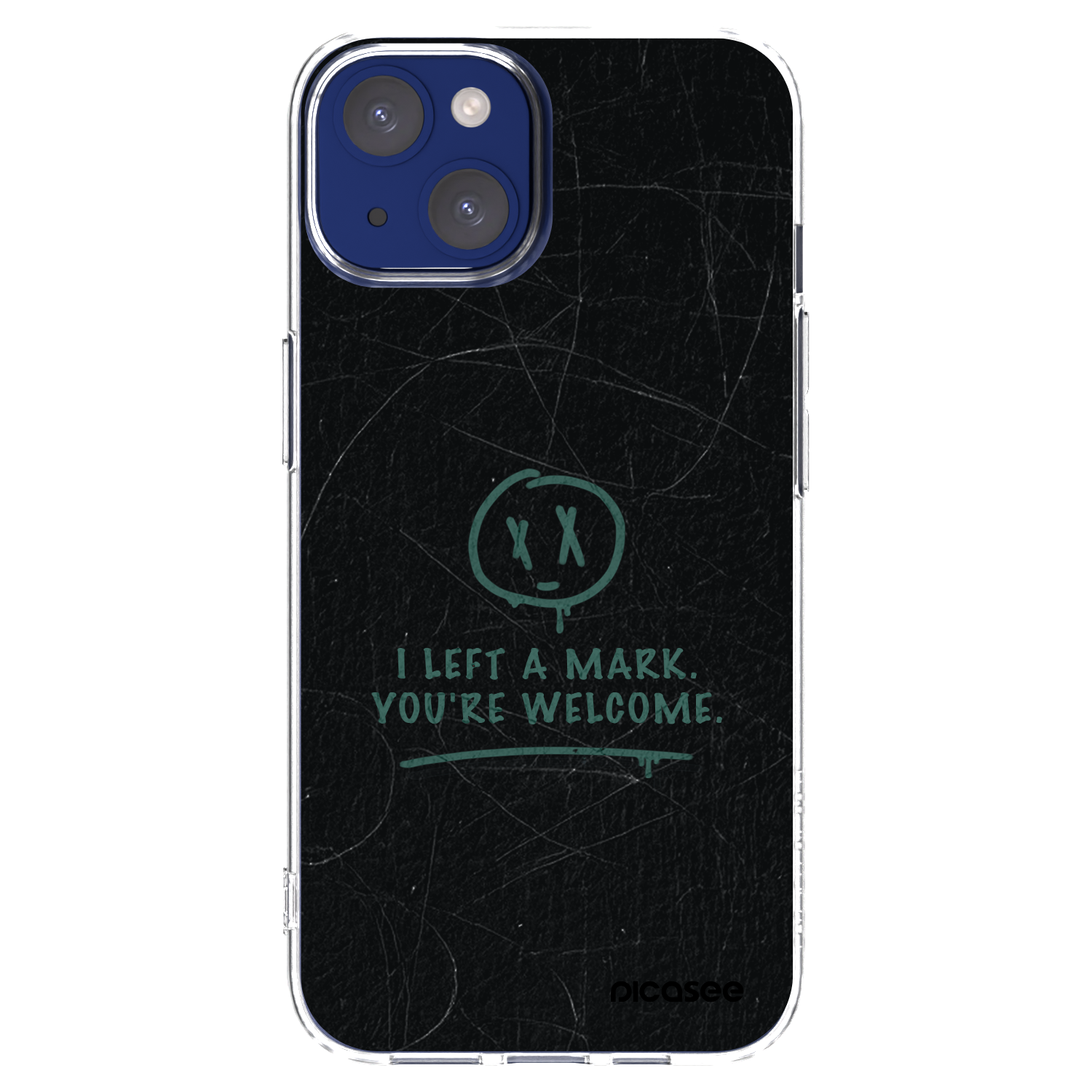 Silikónový prehľadný obal pre Apple iPhone 14 - LEFT A MARK