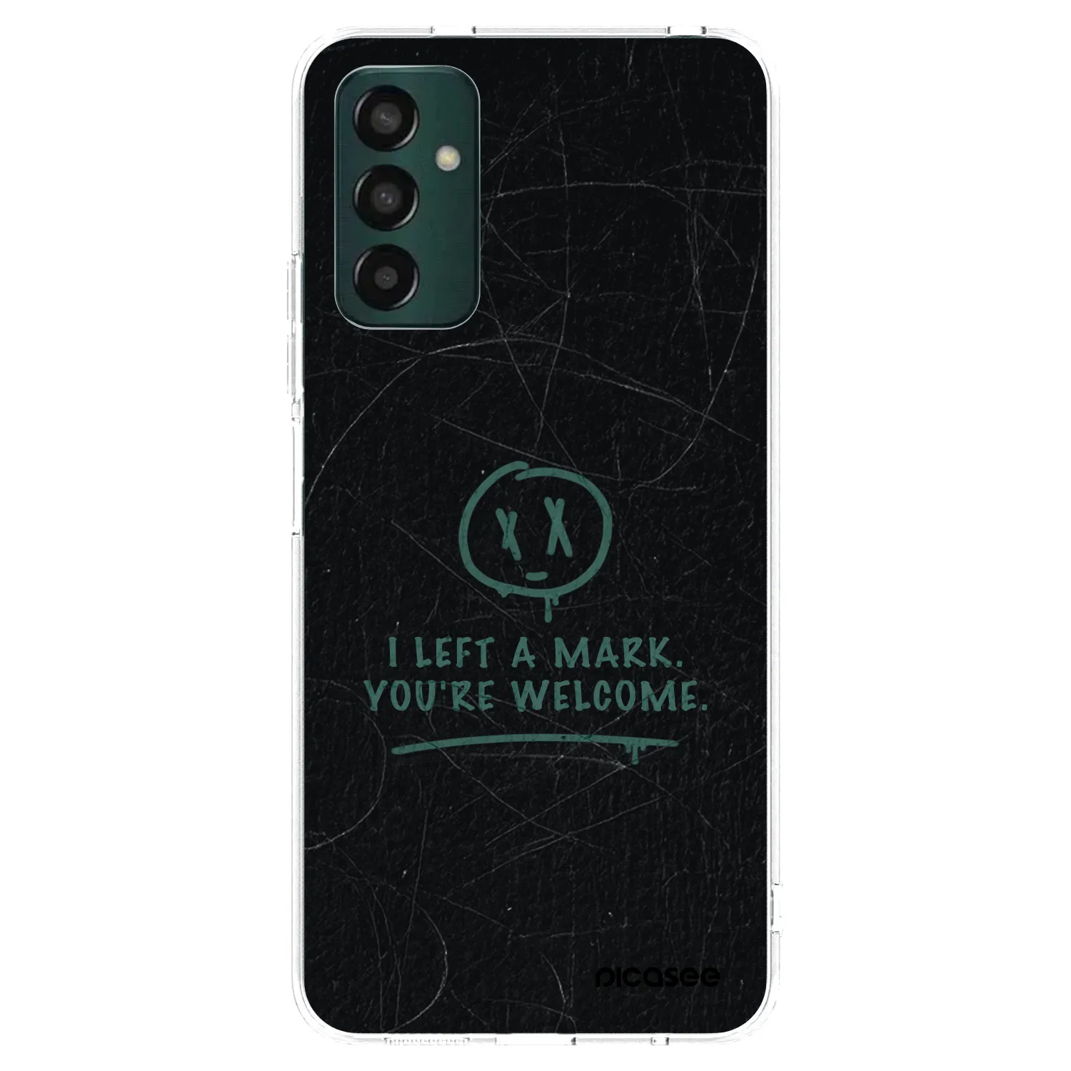 Picasee silikónový prehľadný obal pre Samsung Galaxy M13 M135F - LEFT A MARK