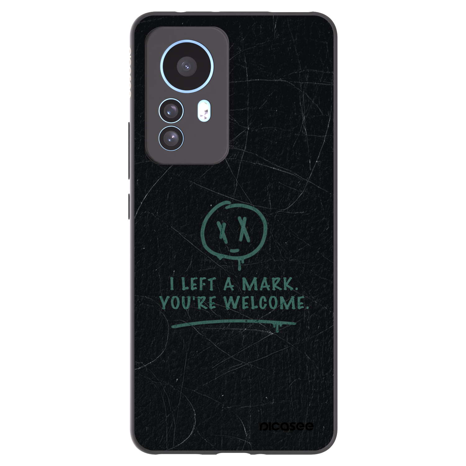 Picasee silikónový čierny obal pre Xiaomi 12T Pro - LEFT A MARK