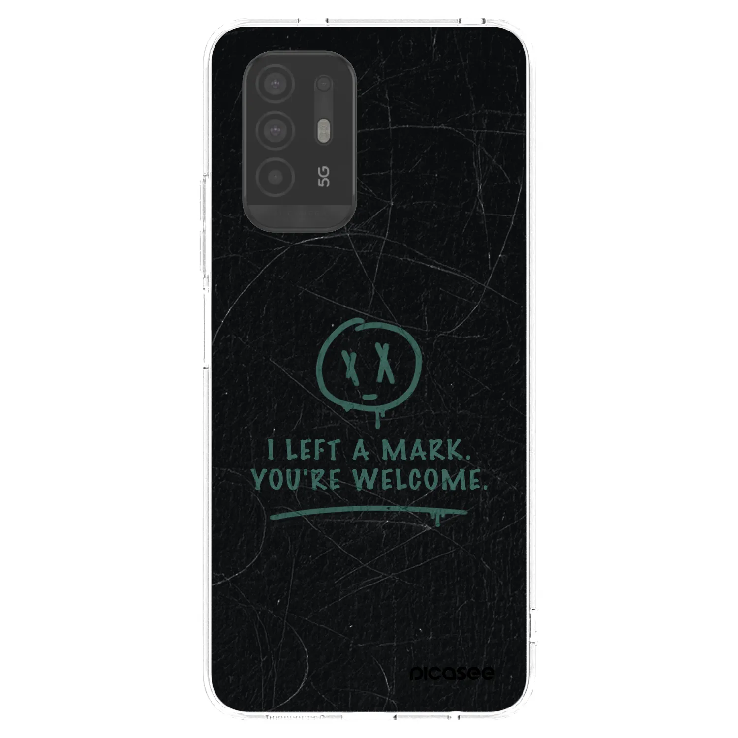 Picasee silikónový prehľadný obal pre OPPO A94 5G - LEFT A MARK
