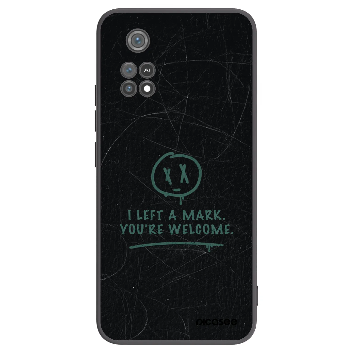Silikónový čierny obal pre Xiaomi Poco M4 Pro - LEFT A MARK
