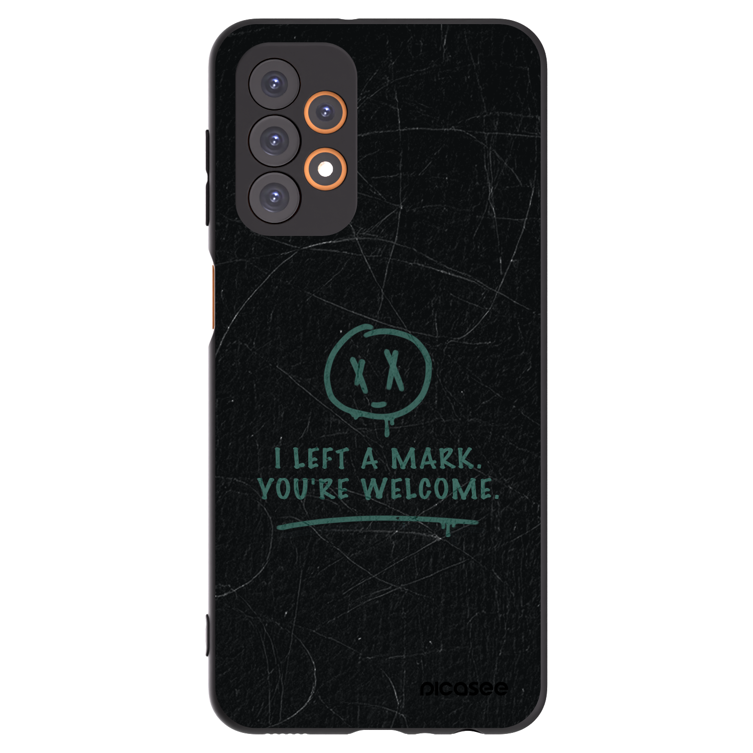 Picasee silikónový čierny obal pre Samsung Galaxy A23 A235F 4G - LEFT A MARK
