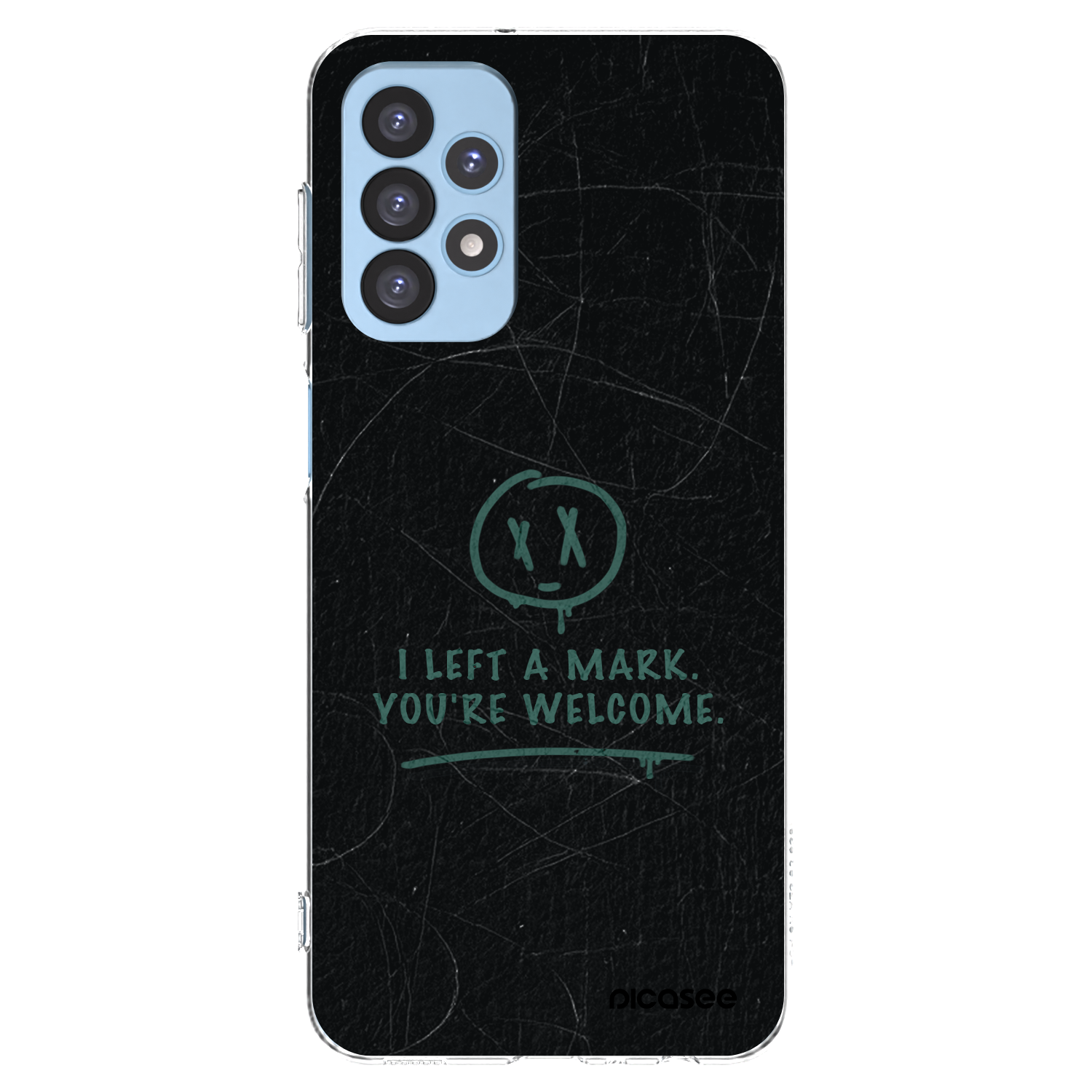 Picasee silikónový prehľadný obal pre Samsung Galaxy A23 A235F 4G - LEFT A MARK
