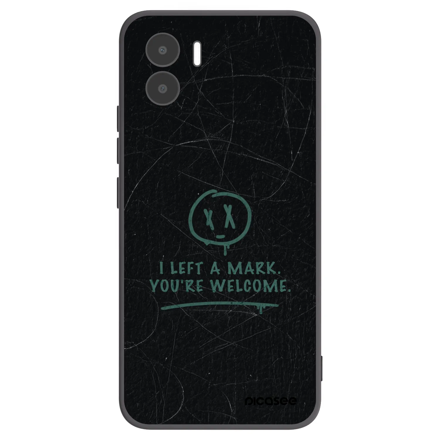 Picasee silikónový čierny obal pre Xiaomi Redmi A1 - LEFT A MARK