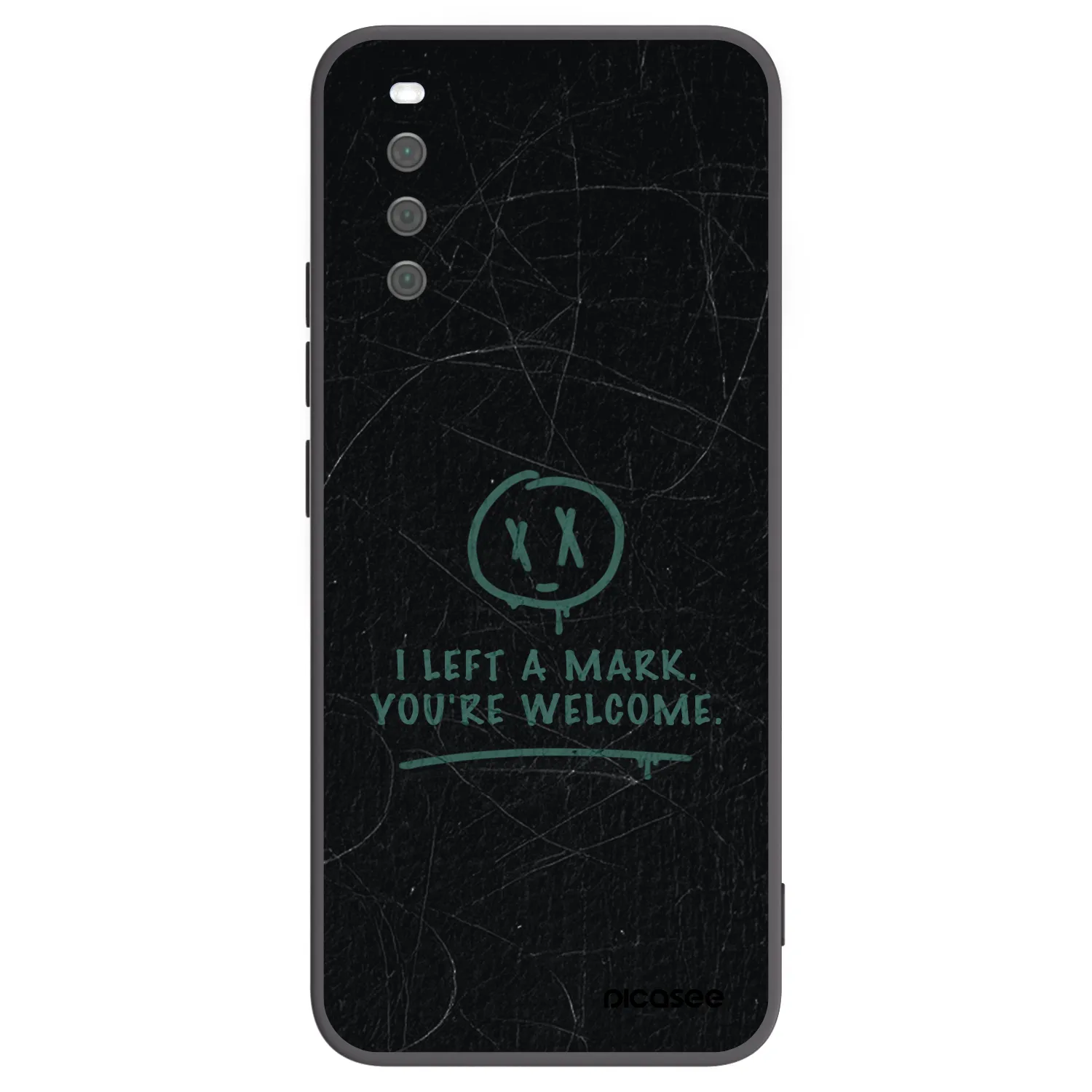 Picasee silikónový čierny obal pre Sony Xperia 10 III - LEFT A MARK
