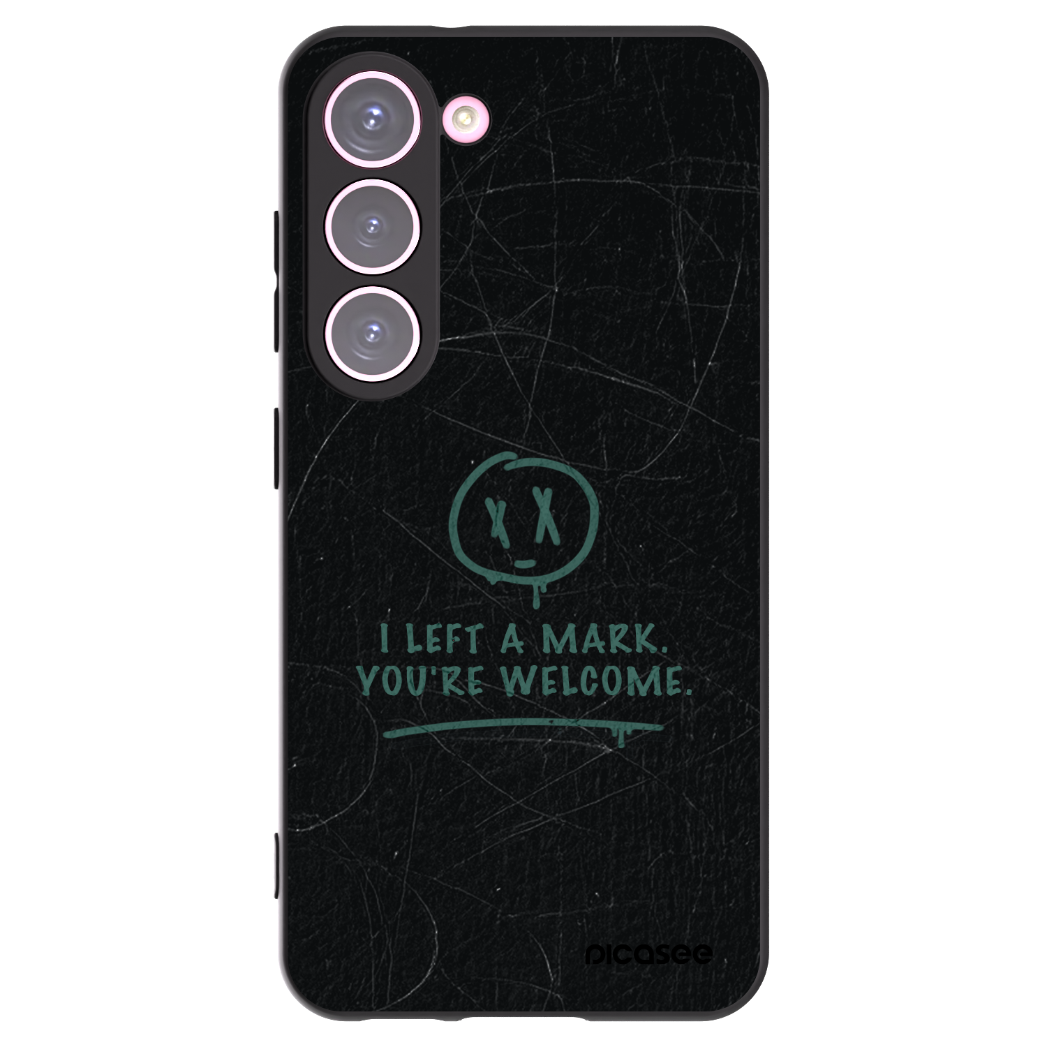Silikónový čierny obal pre Samsung Galaxy S23 5G - LEFT A MARK