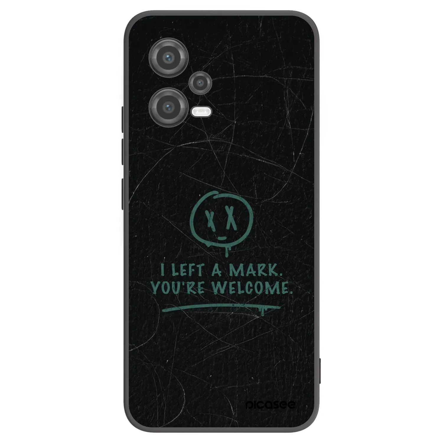 Picasee silikónový čierny obal pre Xiaomi Poco X5 - LEFT A MARK