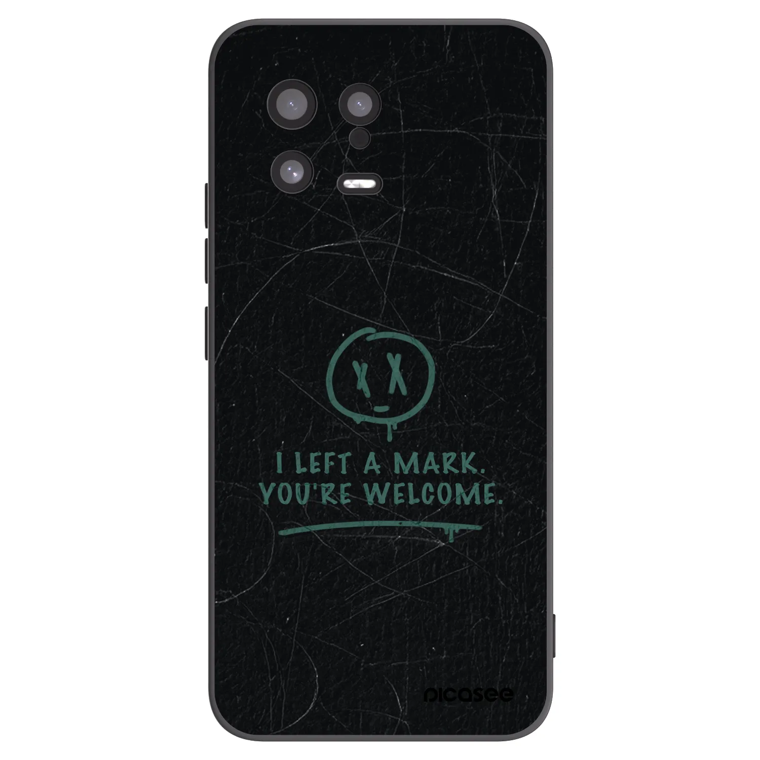 Silikónový čierny obal pre Xiaomi 13 - LEFT A MARK