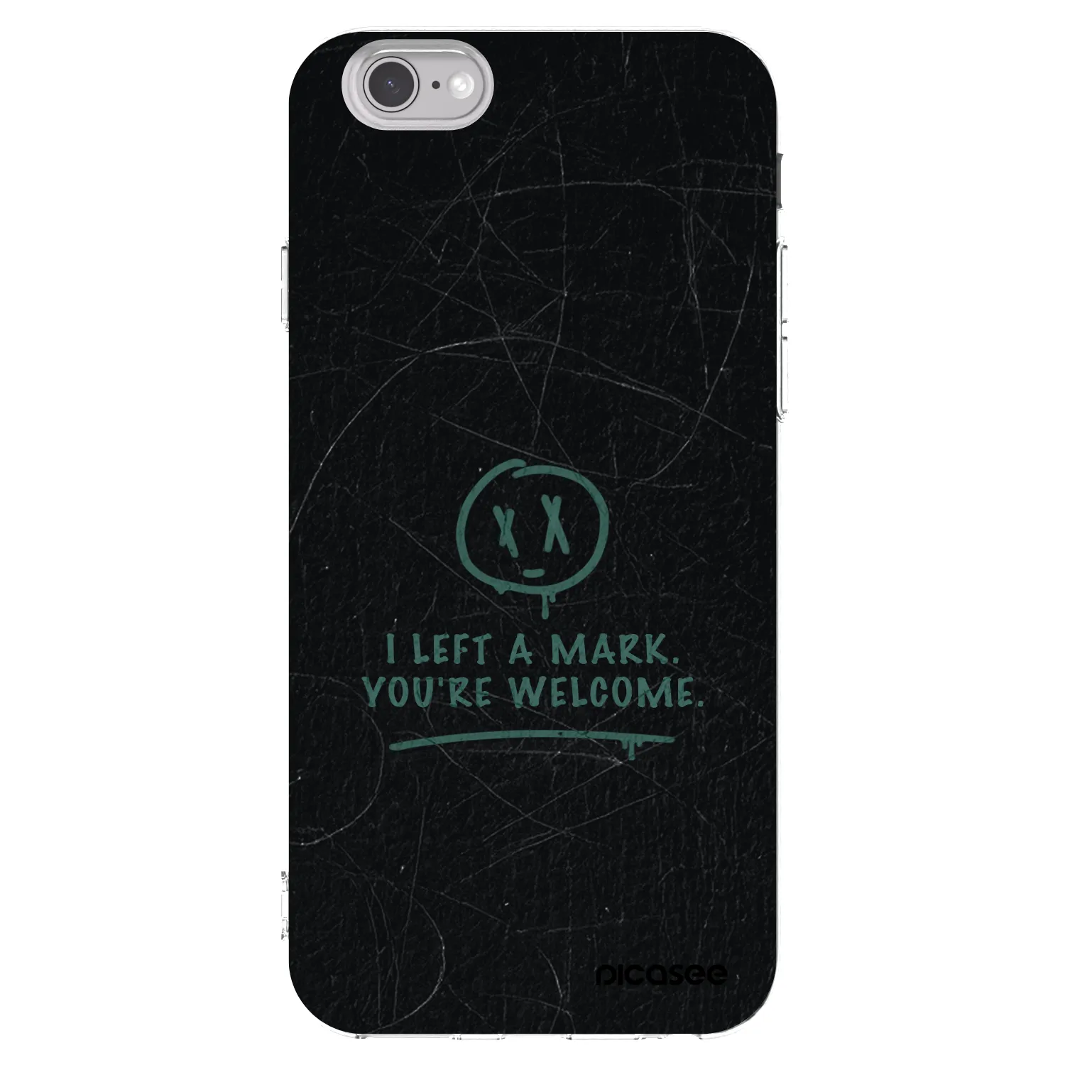 Picasee silikónový prehľadný obal pre Apple iPhone 6/6S - LEFT A MARK