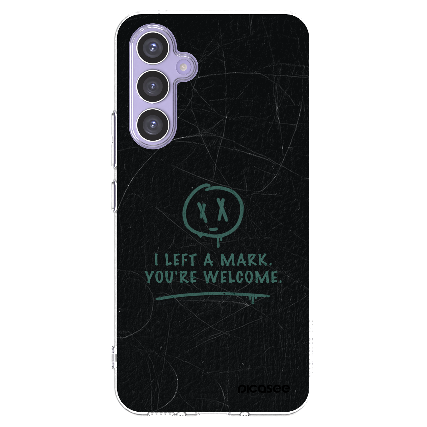 Picasee silikónový prehľadný obal pre Samsung Galaxy A54 5G A546B - LEFT A MARK