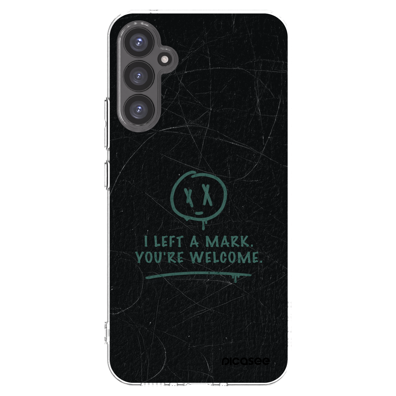 Picasee silikónový prehľadný obal pre Samsung Galaxy A34 5G A346B - LEFT A MARK
