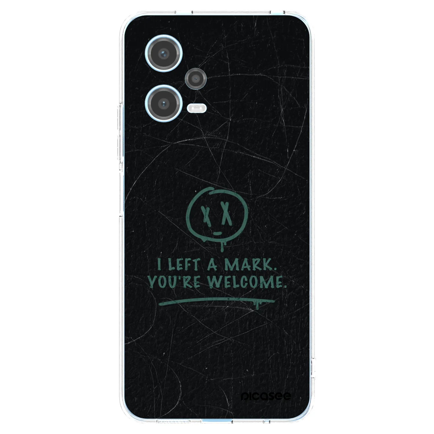 Silikónový prehľadný obal pre Xiaomi Redmi Note 12 5G - LEFT A MARK