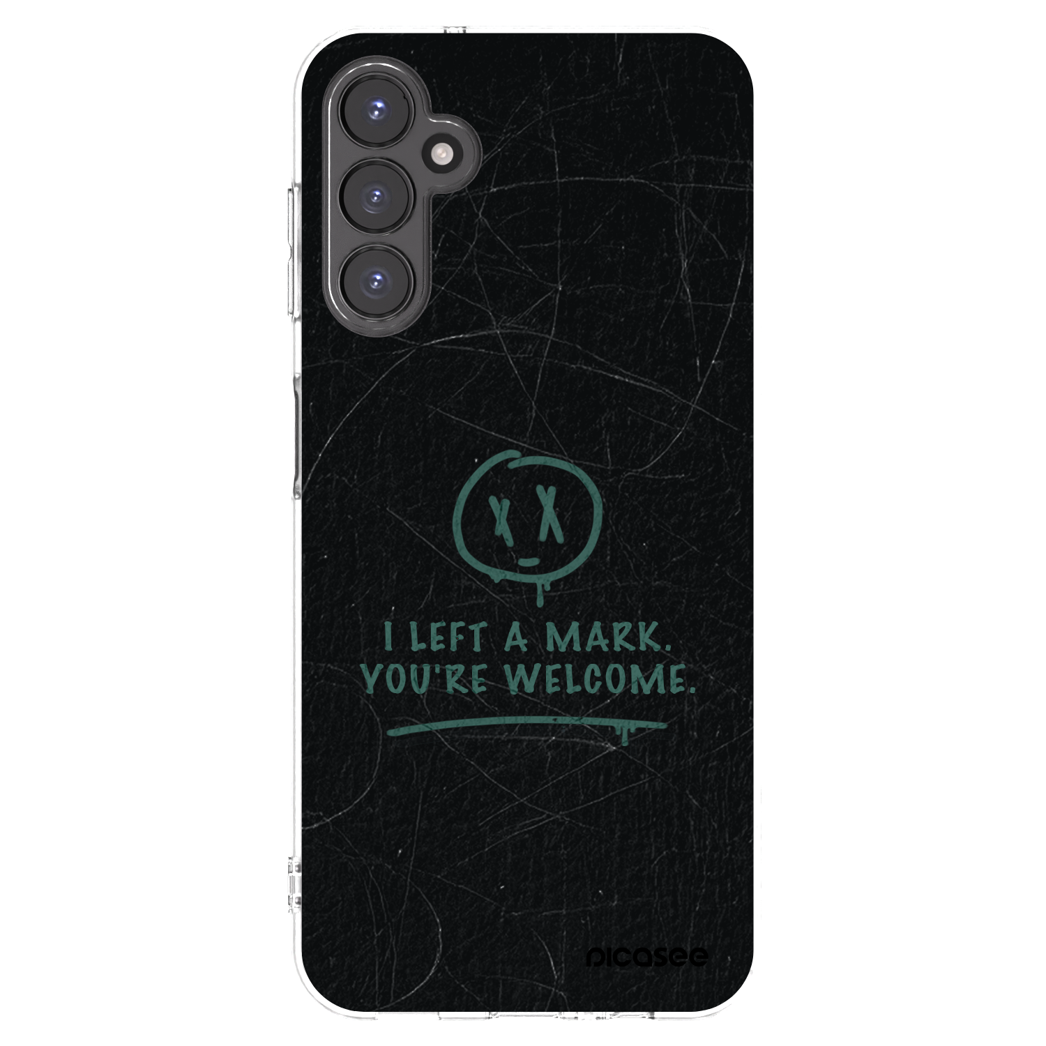 Picasee silikónový prehľadný obal pre Samsung Galaxy A14 4G A145R - LEFT A MARK