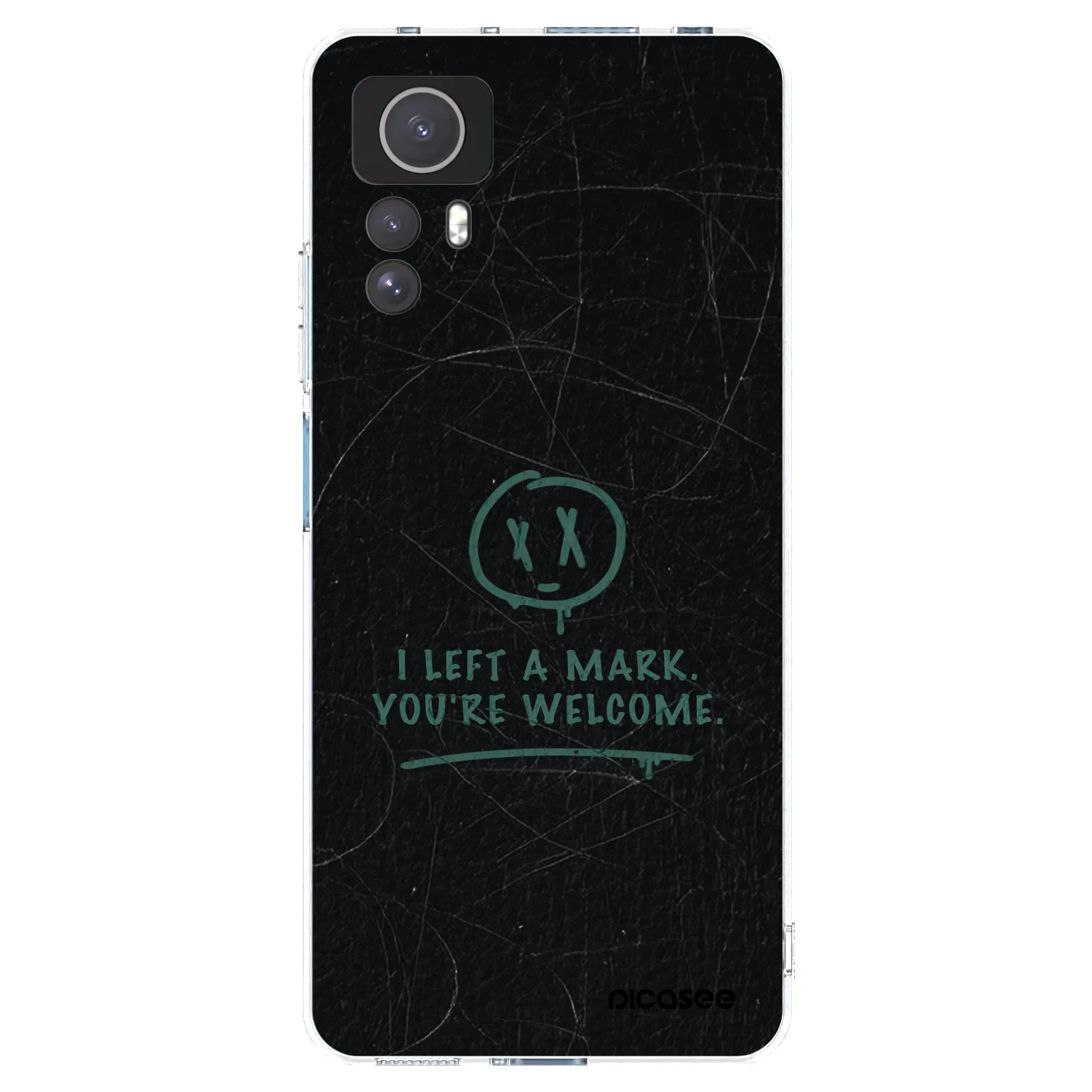 Picasee silikónový prehľadný obal pre Xiaomi Redmi Note 12S - LEFT A MARK
