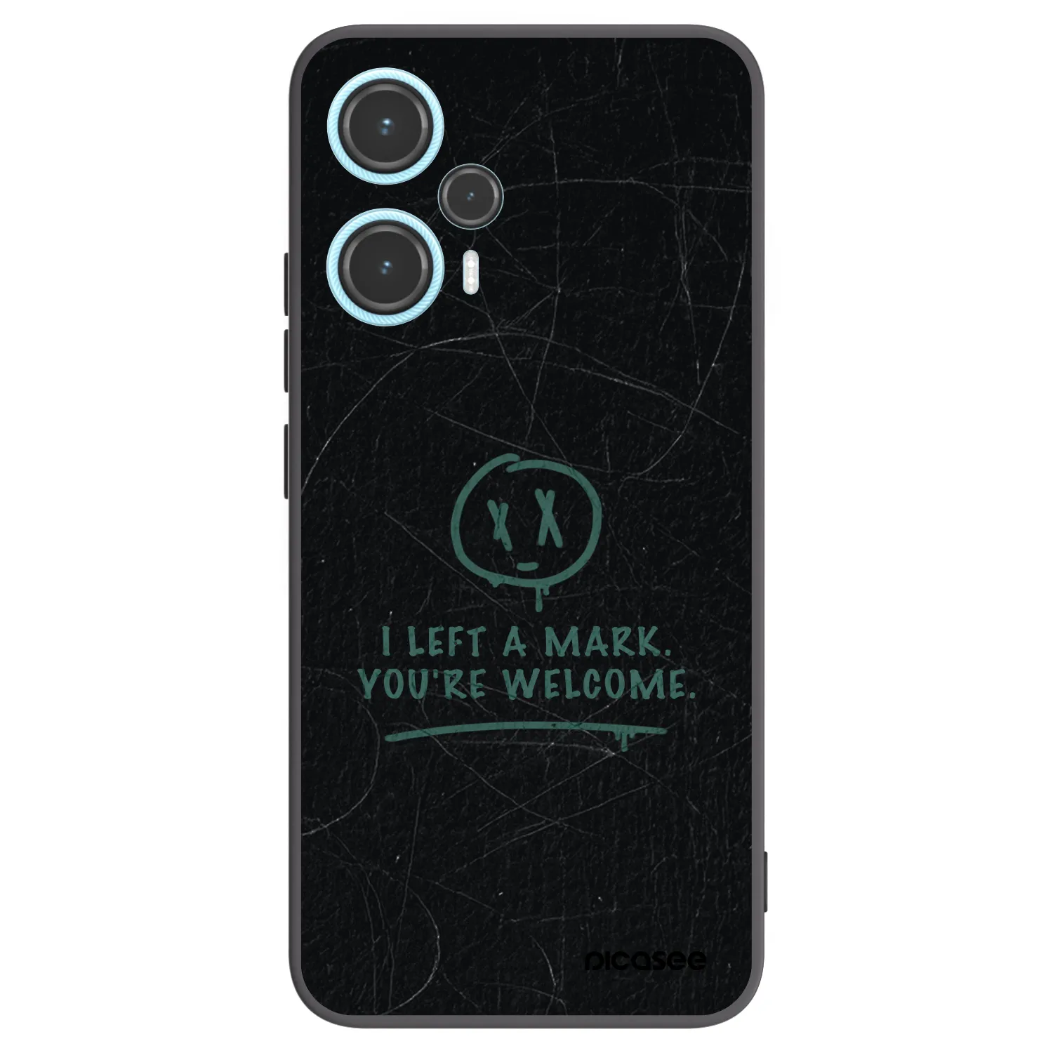 Picasee silikónový čierny obal pre Xiaomi Poco F5 - LEFT A MARK
