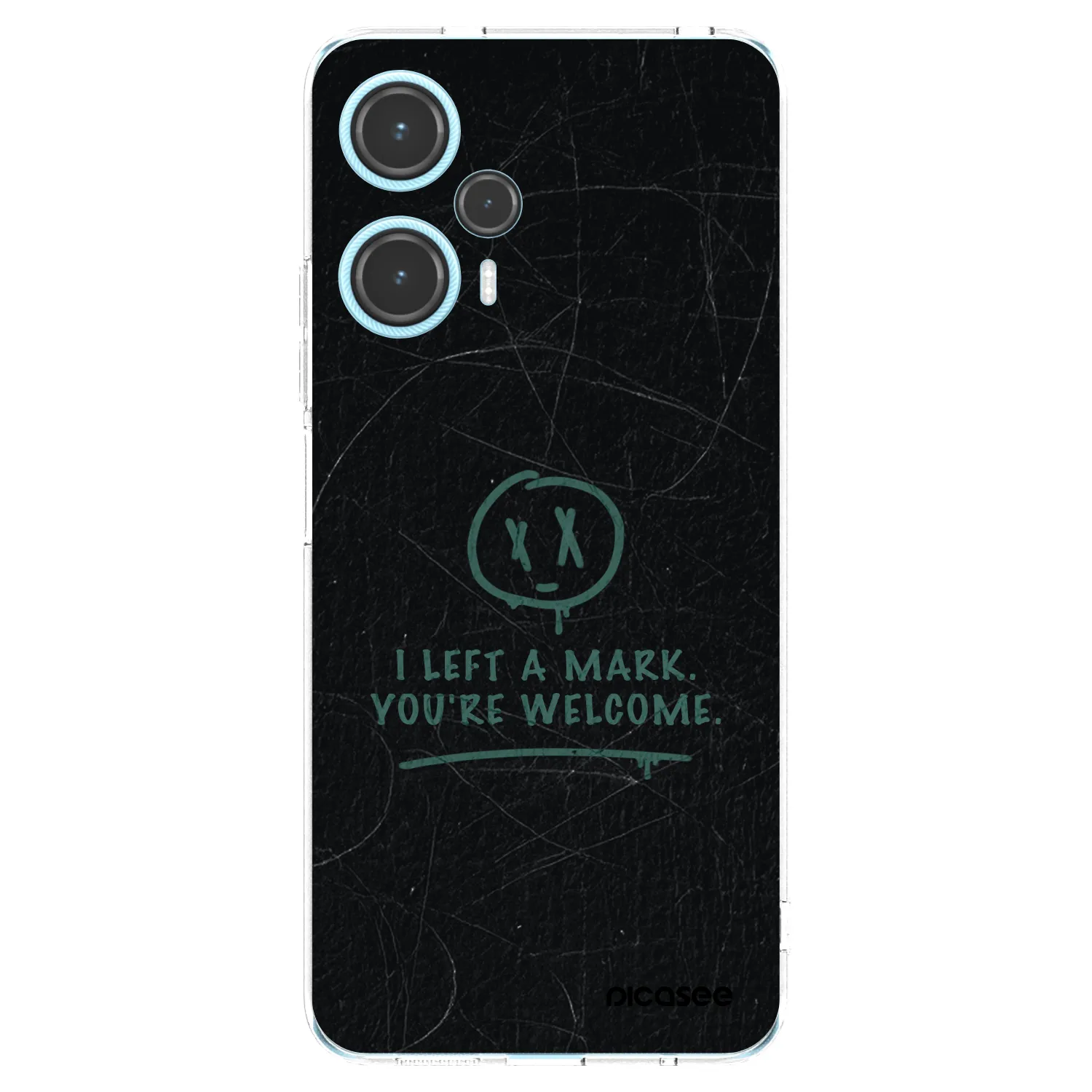 Picasee silikónový prehľadný obal pre Xiaomi Poco F5 - LEFT A MARK