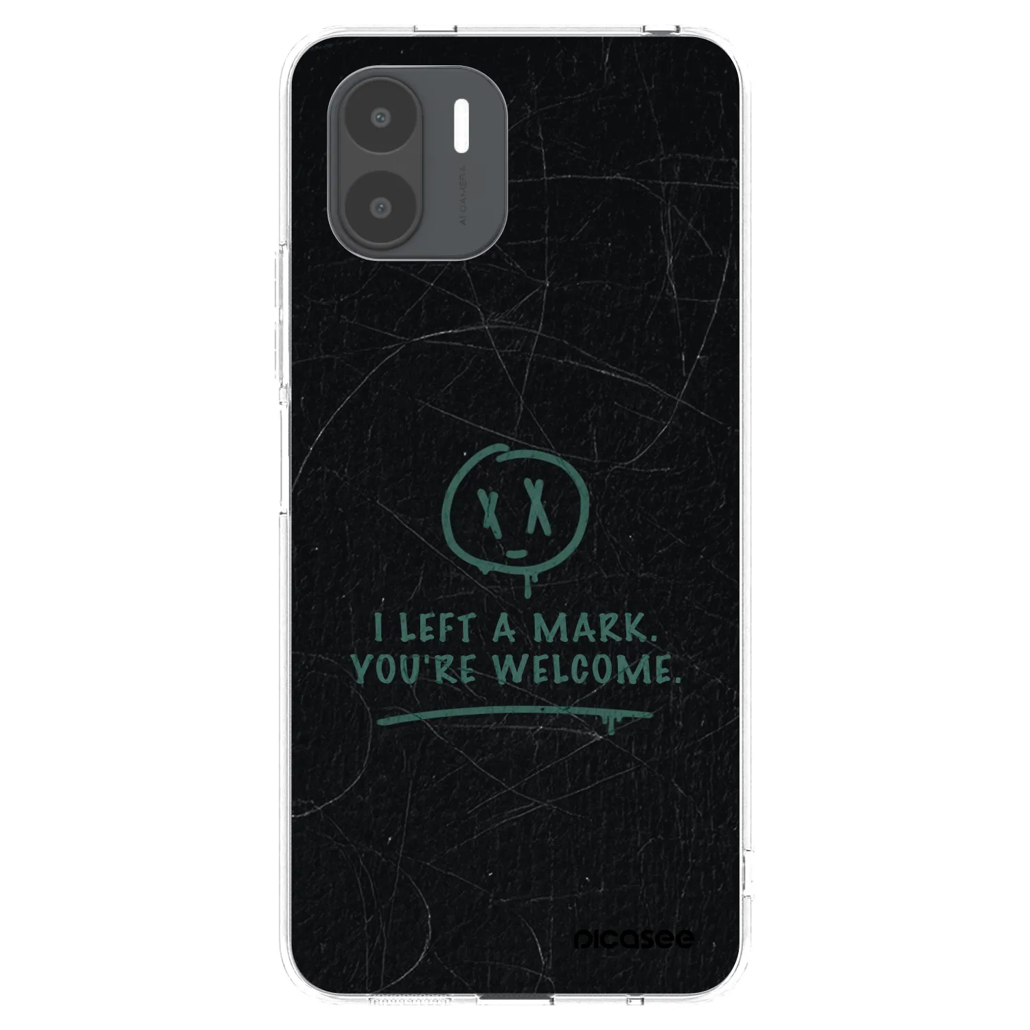 Picasee silikónový prehľadný obal pre Xiaomi Redmi A2 - LEFT A MARK