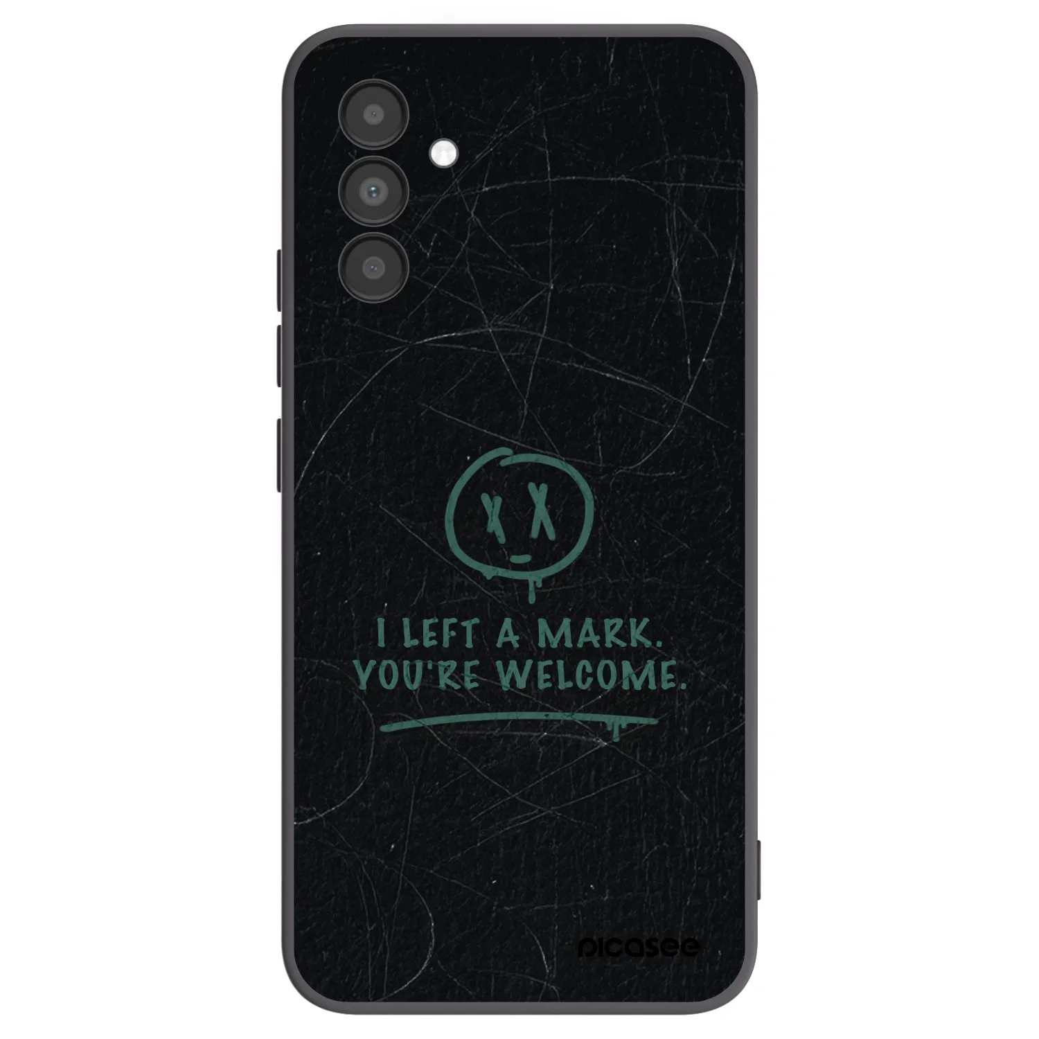 Picasee silikónový čierny obal pre Samsung Galaxy A04s A047F - LEFT A MARK