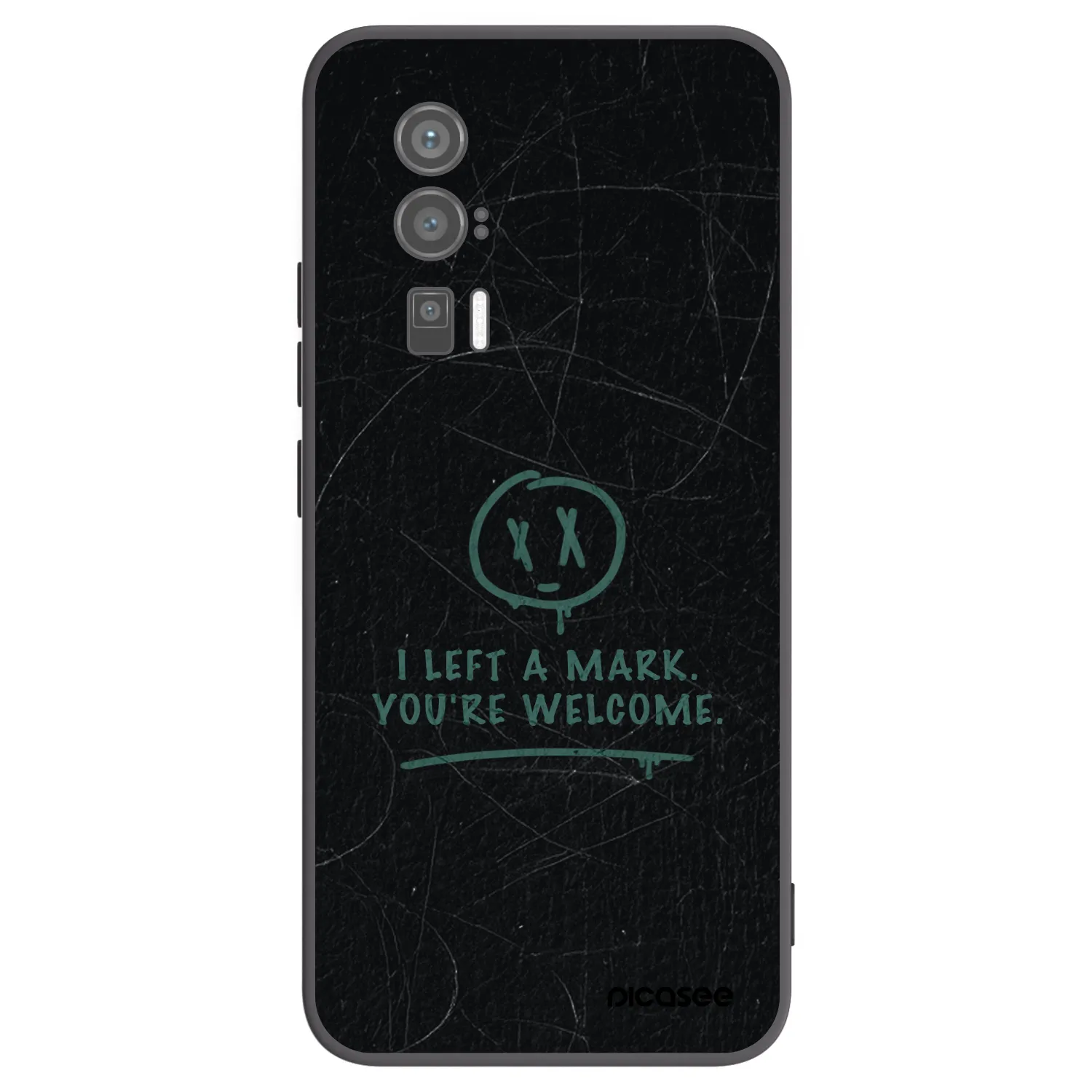 Picasee silikónový čierny obal pre Xiaomi Poco F5 Pro 5G - LEFT A MARK