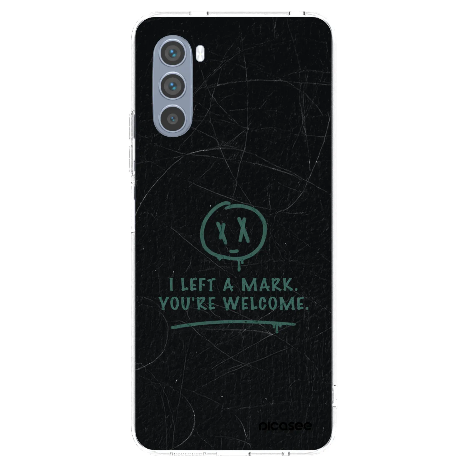 Silikónový prehľadný obal pre Motorola Moto G62 - LEFT A MARK