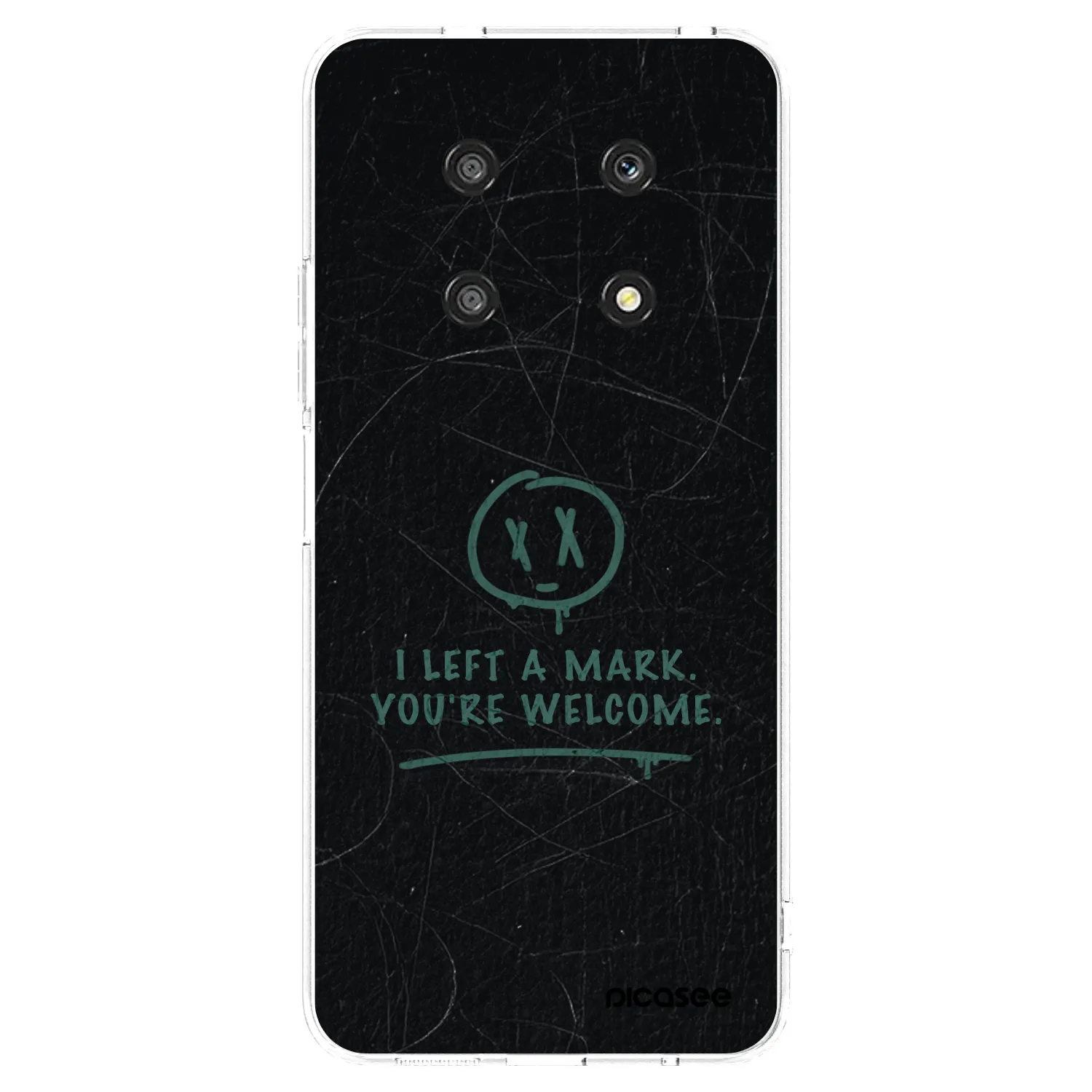 Picasee silikónový prehľadný obal pre Honor Magic4 Lite 5G - LEFT A MARK