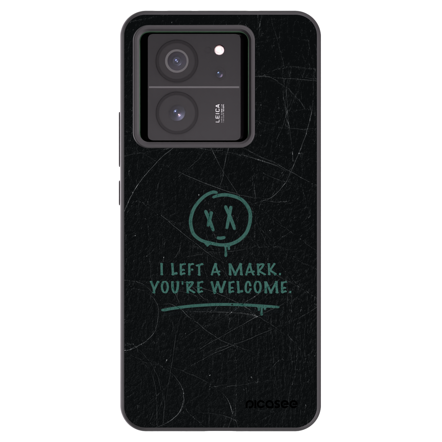 Picasee silikónový čierny obal pre Xiaomi 13T Pro - LEFT A MARK