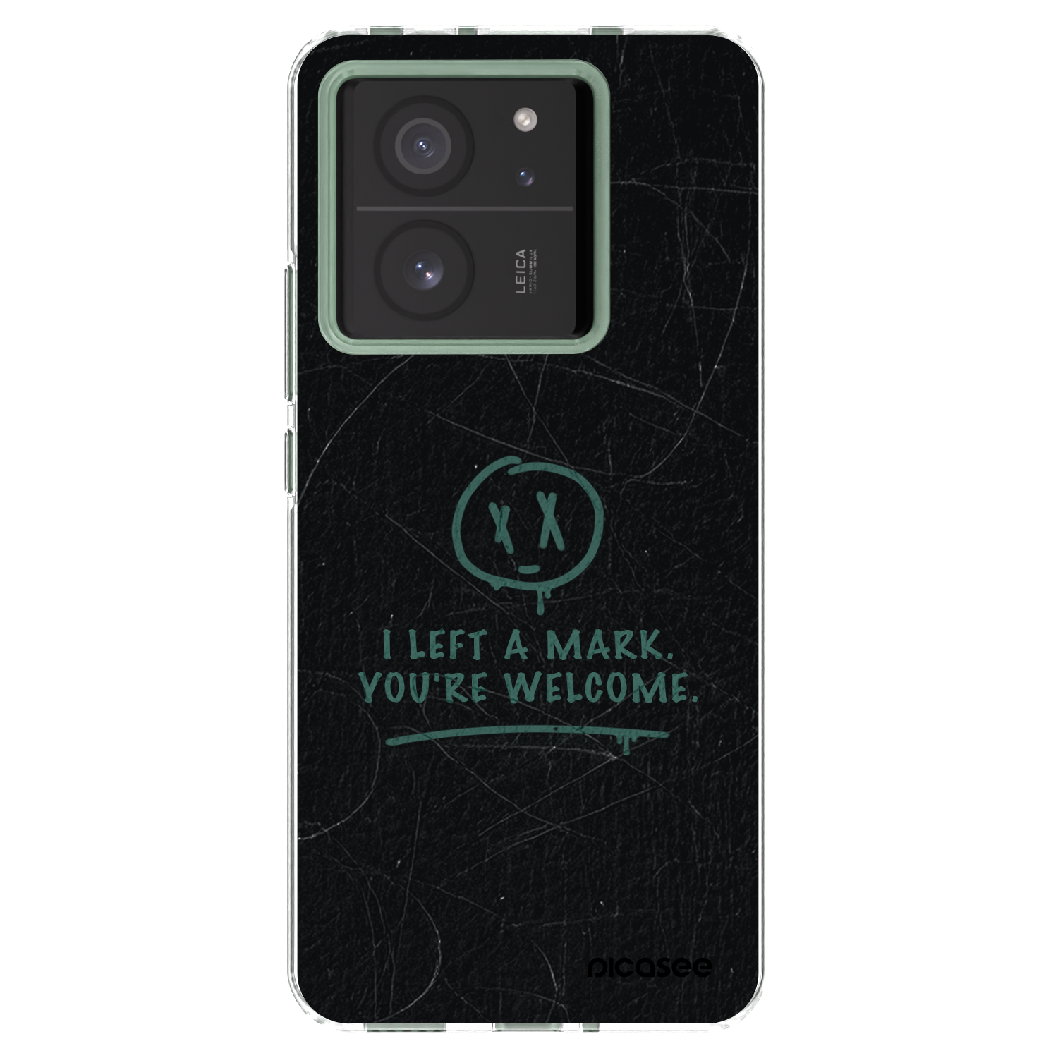 Picasee silikónový prehľadný obal pre Xiaomi 13T Pro - LEFT A MARK