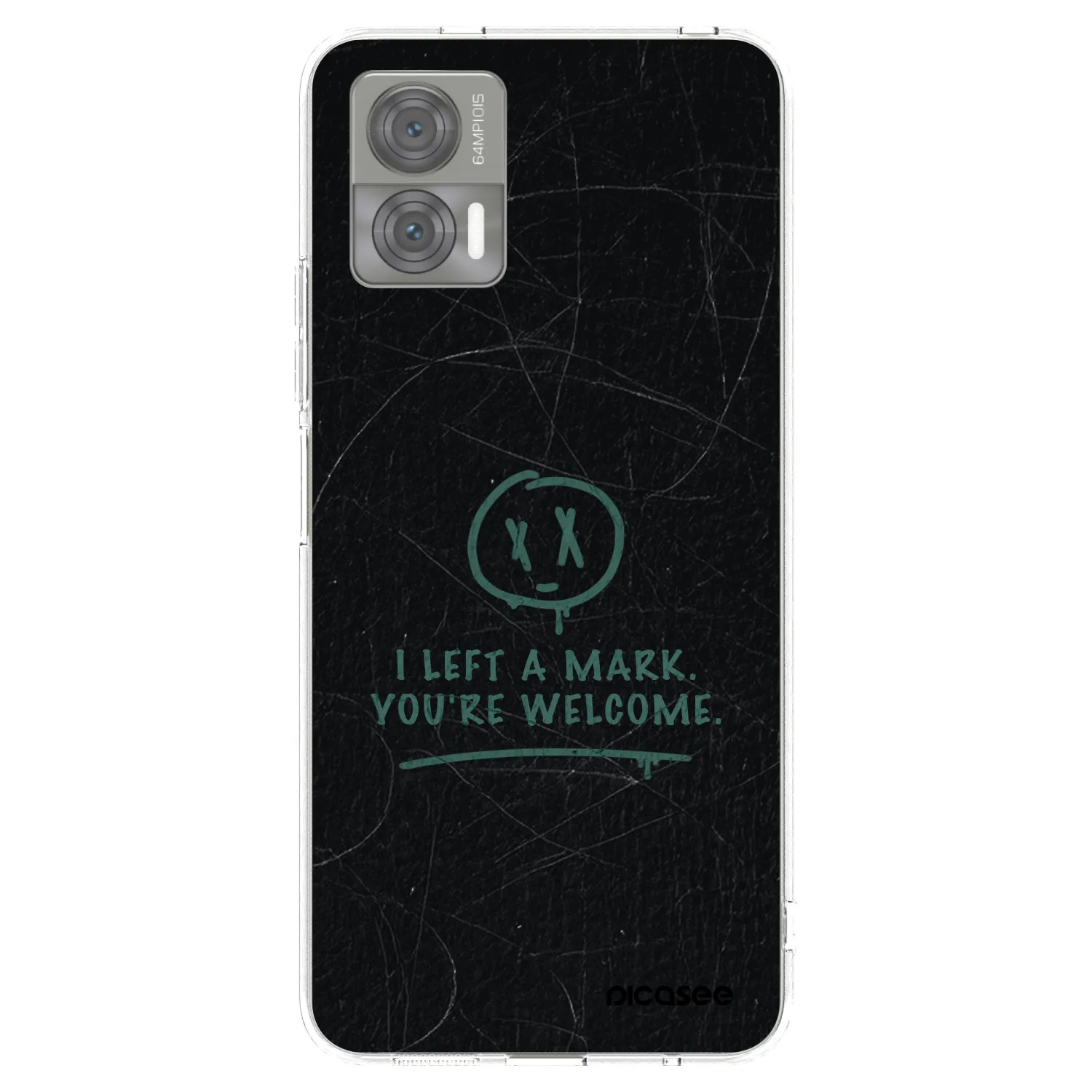 Picasee silikónový prehľadný obal pre Motorola Edge 30 Neo - LEFT A MARK