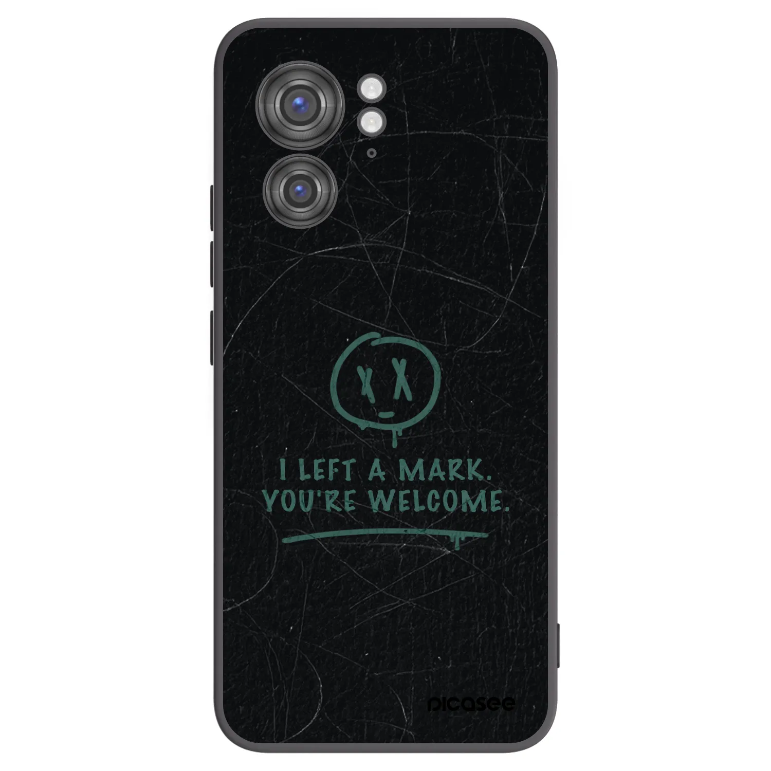 Picasee silikónový čierny obal pre Motorola Edge 40 - LEFT A MARK