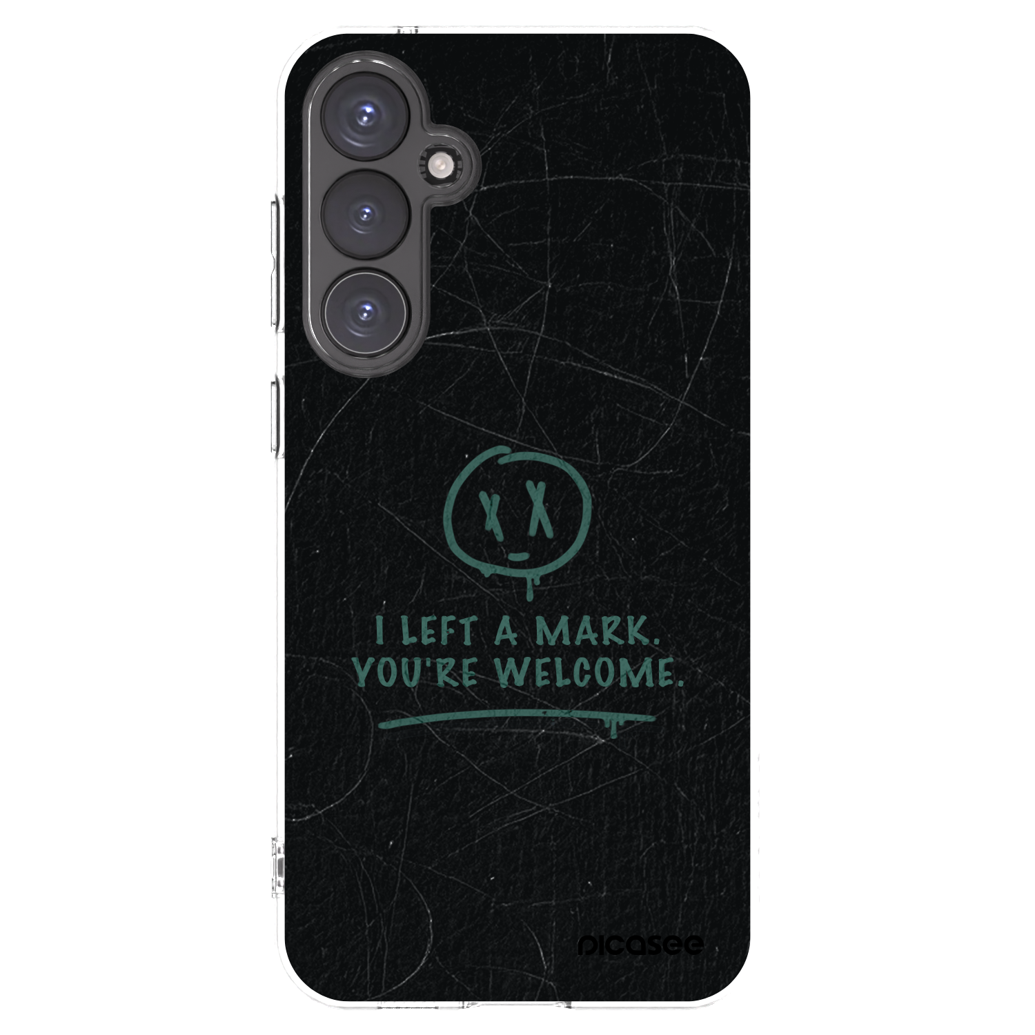 Picasee silikónový prehľadný obal pre Samsung Galaxy S23 FE S711B - LEFT A MARK