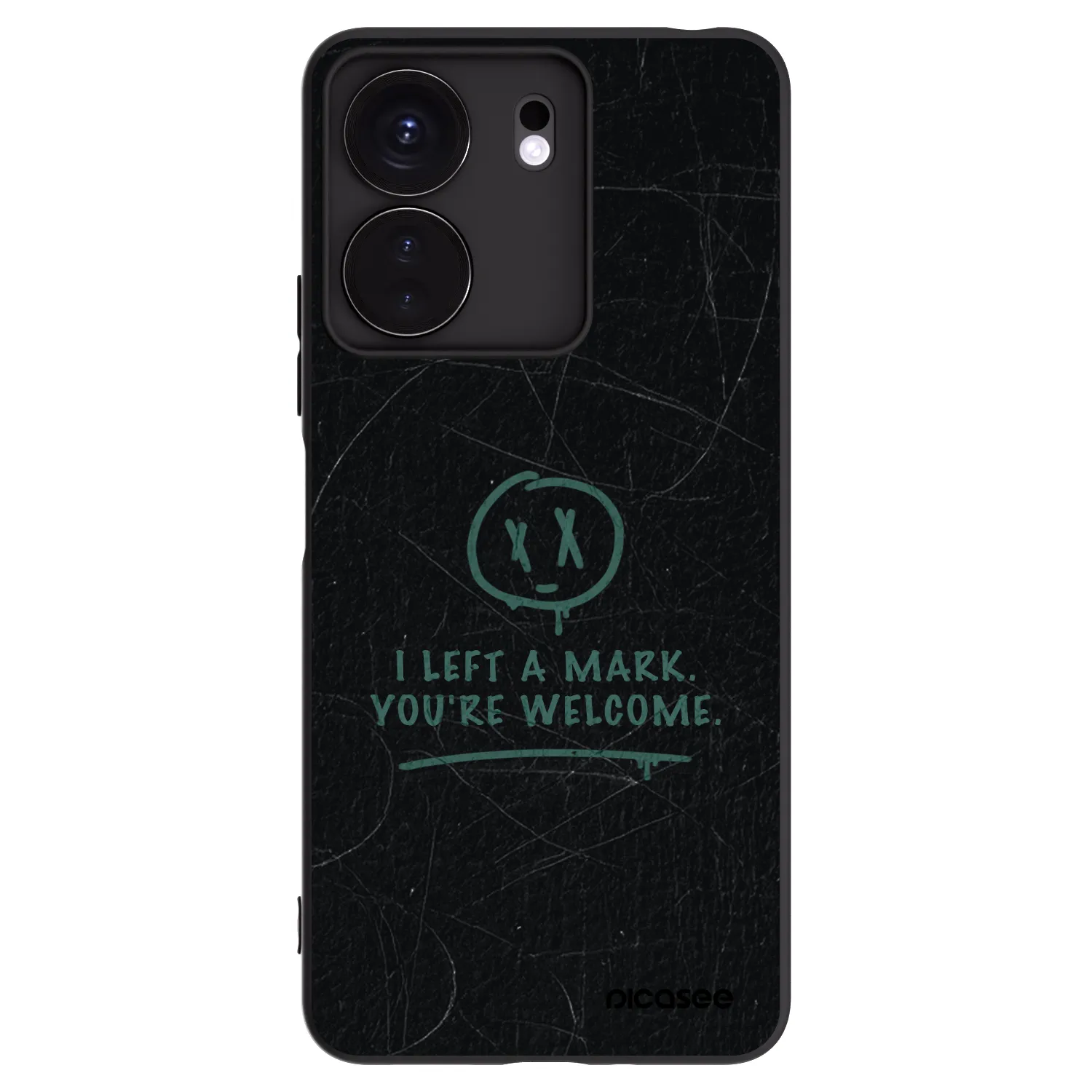Silikónový čierny obal pre Xiaomi Redmi 13C 4G - LEFT A MARK