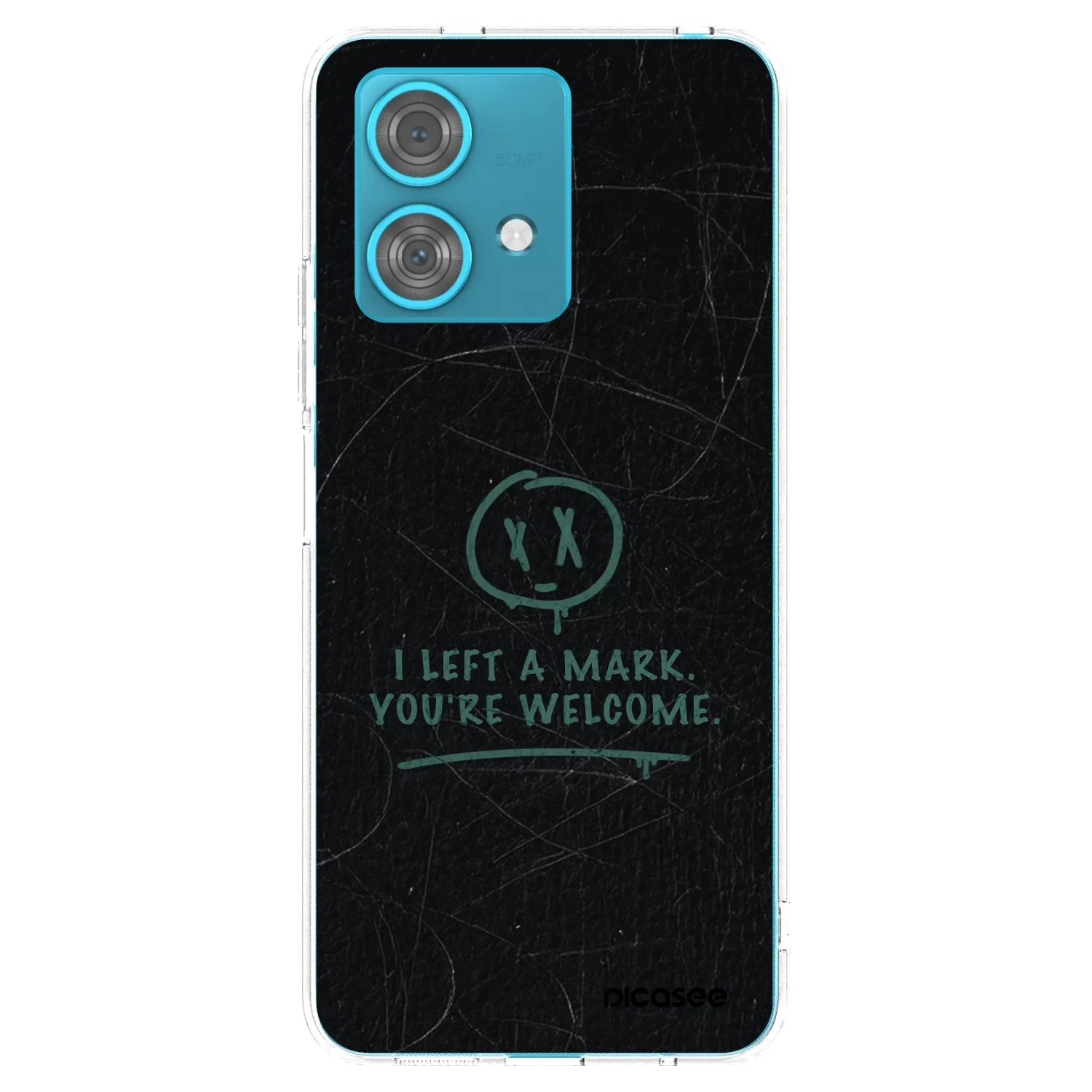 Picasee silikónový prehľadný obal pre Motorola Edge 40 Neo - LEFT A MARK