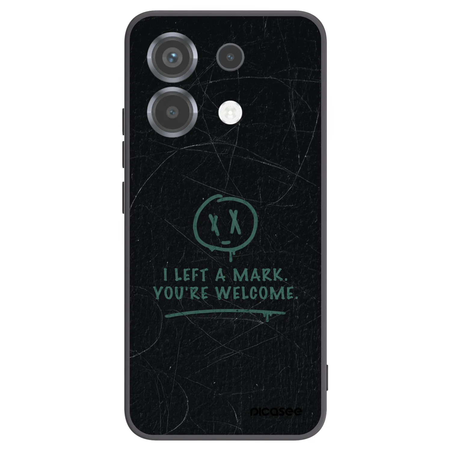 Picasee silikónový čierny obal pre Xiaomi Poco X6 - LEFT A MARK