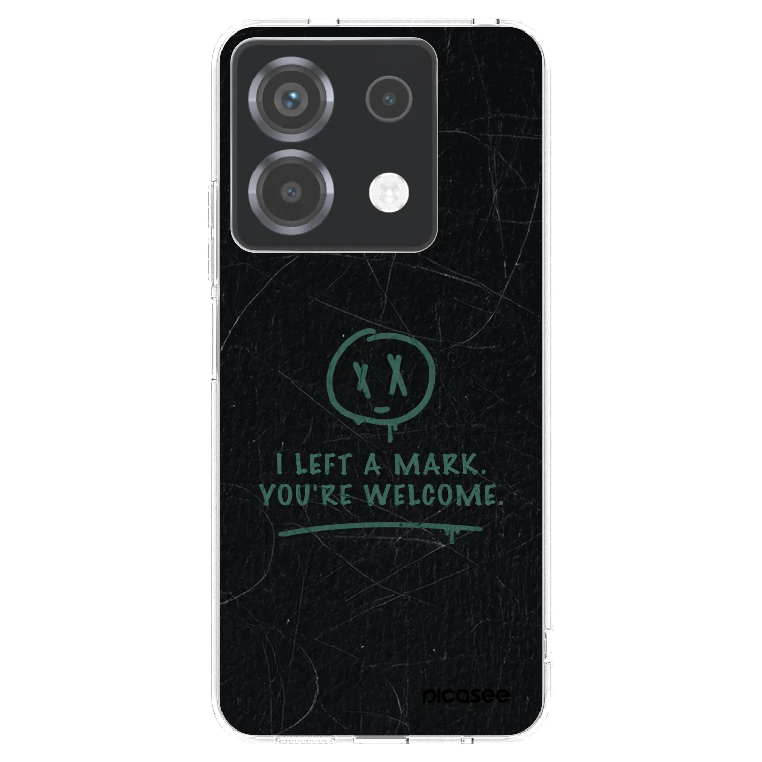 Picasee silikónový prehľadný obal pre Xiaomi Poco X6 - LEFT A MARK