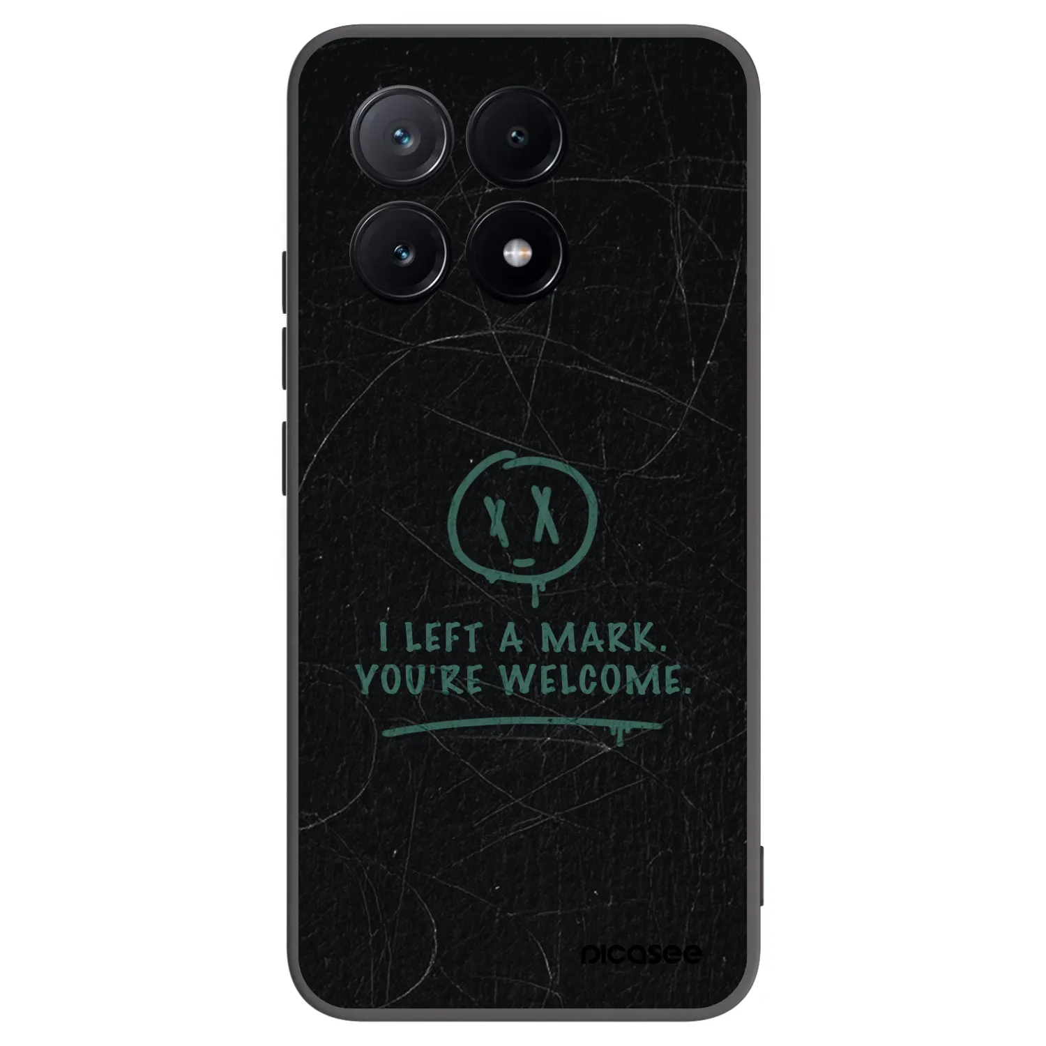 Picasee silikónový čierny obal pre Xiaomi Poco X6 Pro - LEFT A MARK