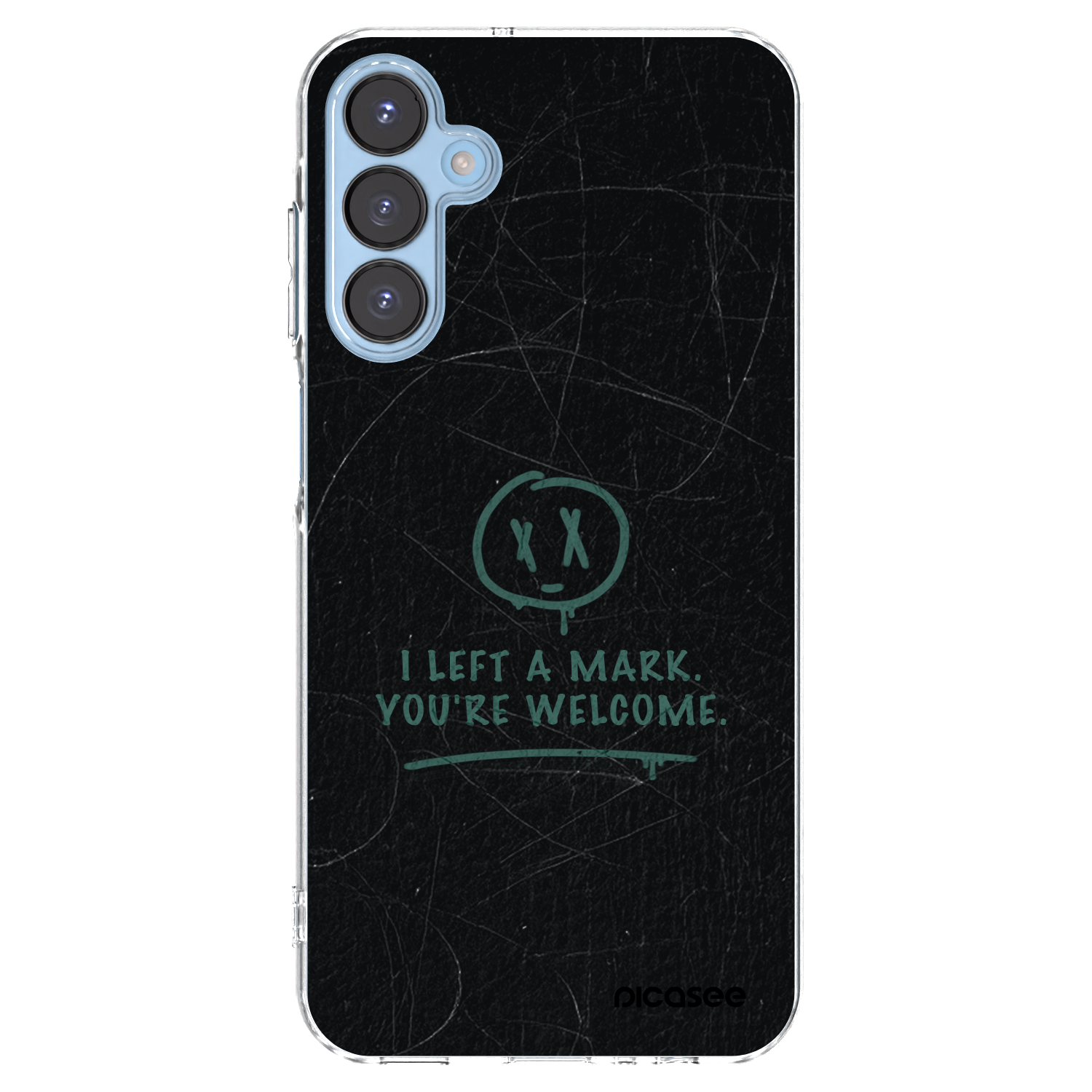 Picasee silikónový prehľadný obal pre Samsung Galaxy A15 A156B 5G - LEFT A MARK