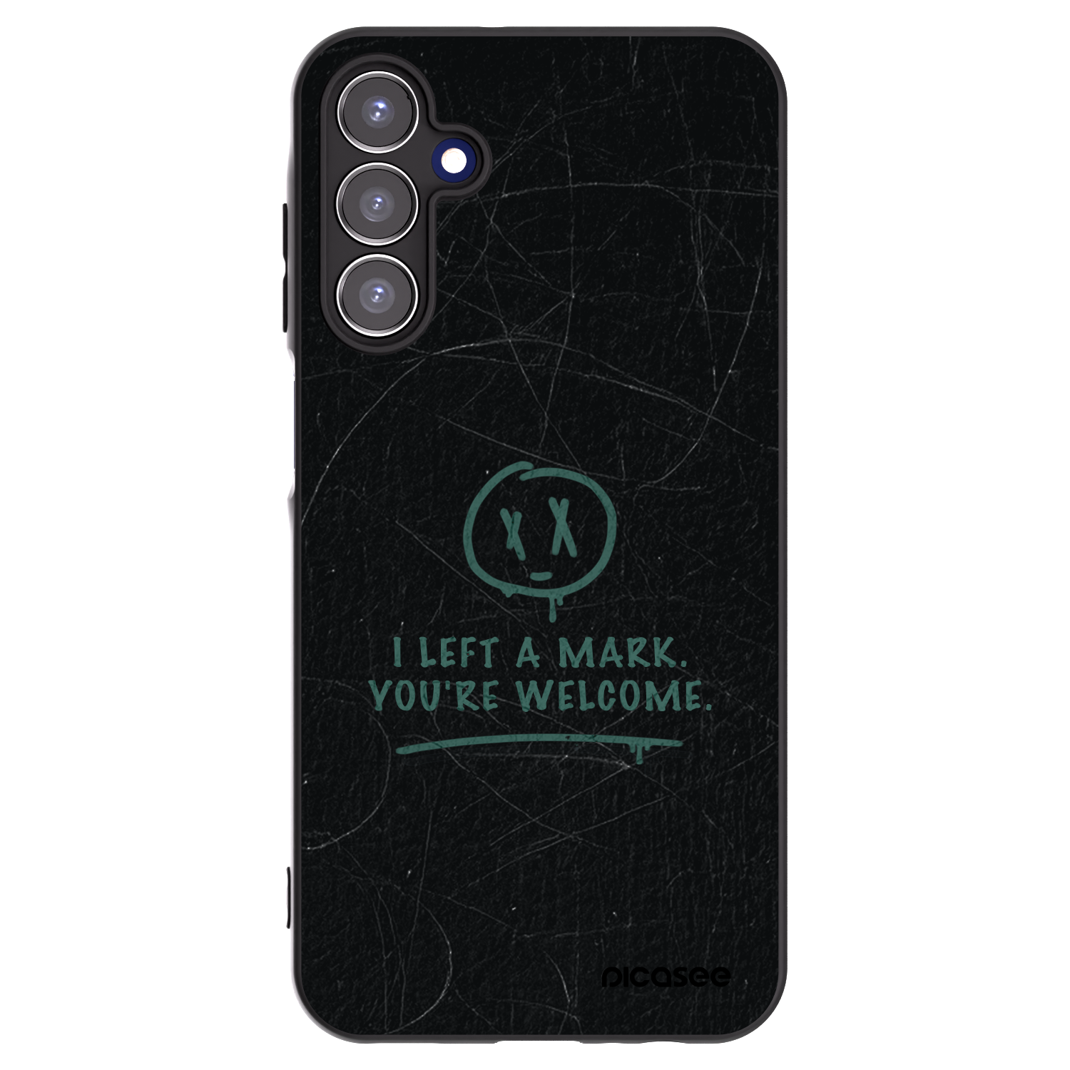 Picasee silikónový čierny obal pre Samsung Galaxy A15 A155F 4G - LEFT A MARK