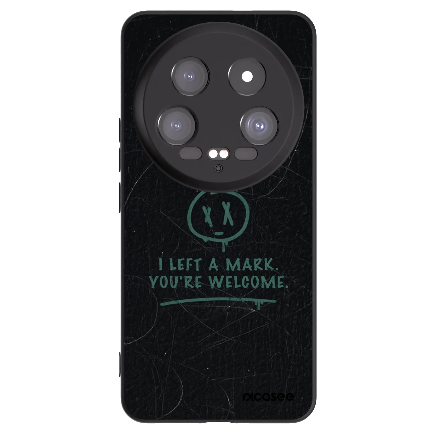 Picasee silikónový čierny obal pre Xiaomi 14 Ultra - LEFT A MARK