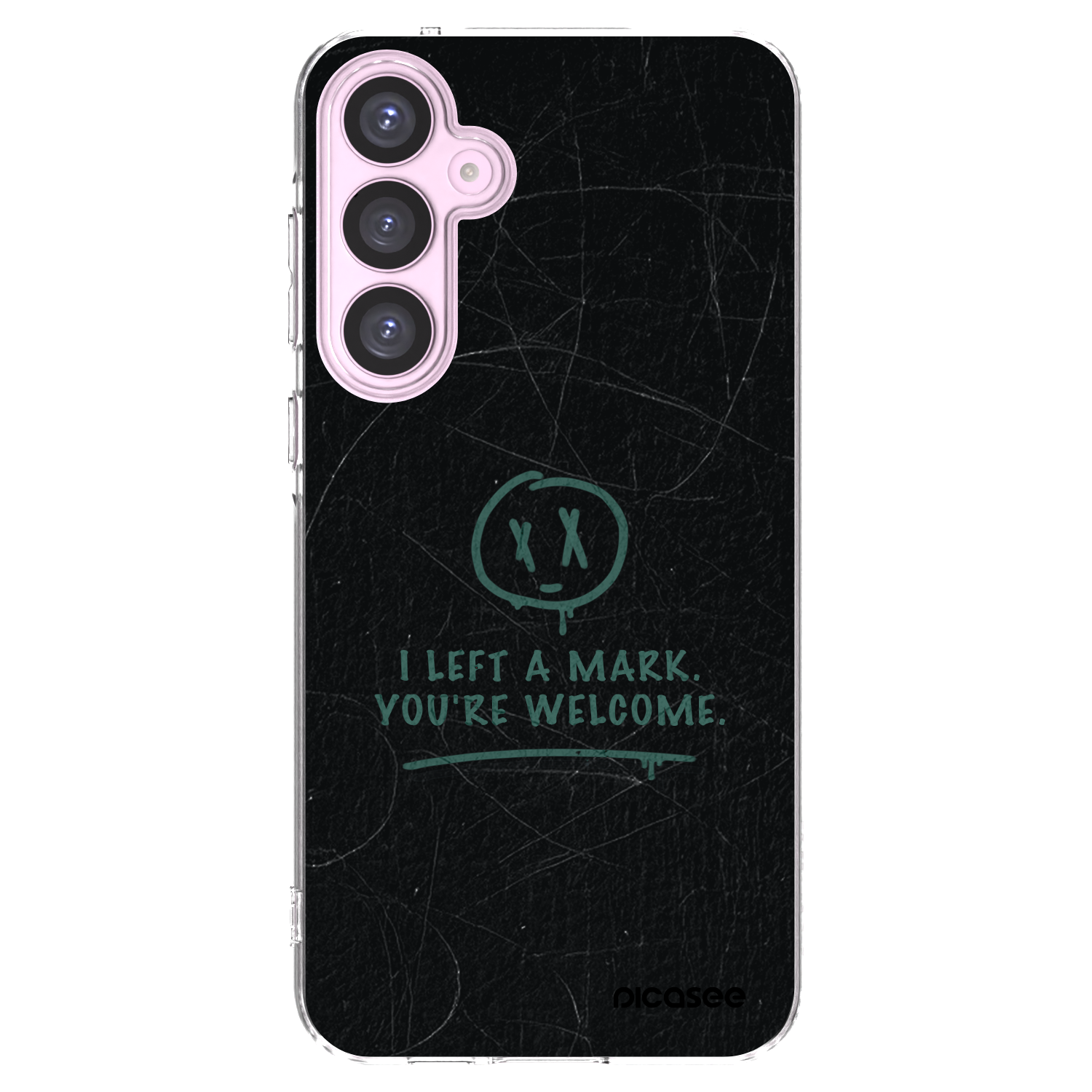 Picasee silikónový prehľadný obal pre Samsung Galaxy A55 5G A556B - LEFT A MARK