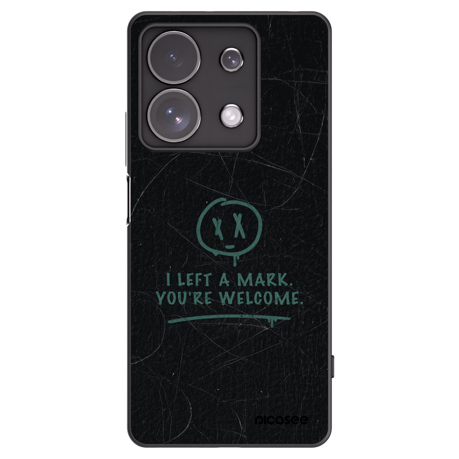 Silikónový čierny obal pre Xiaomi Redmi Note 13 Pro 4G - LEFT A MARK