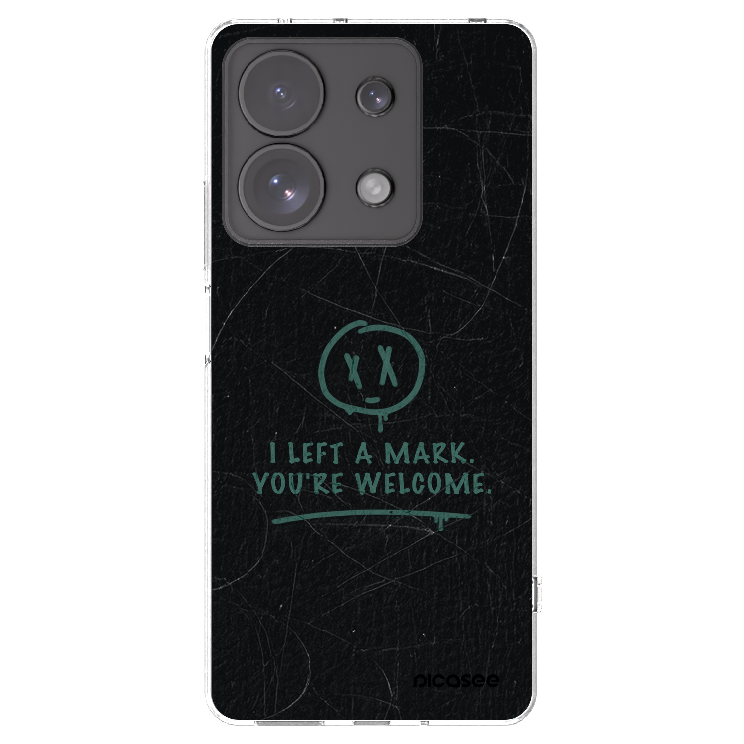 Silikónový prehľadný obal pre Xiaomi Redmi Note 13 Pro 4G - LEFT A MARK