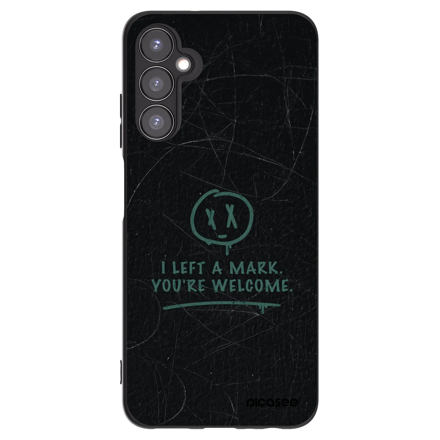 Picasee silikónový čierny obal pre Samsung Galaxy A05s A057G - LEFT A MARK