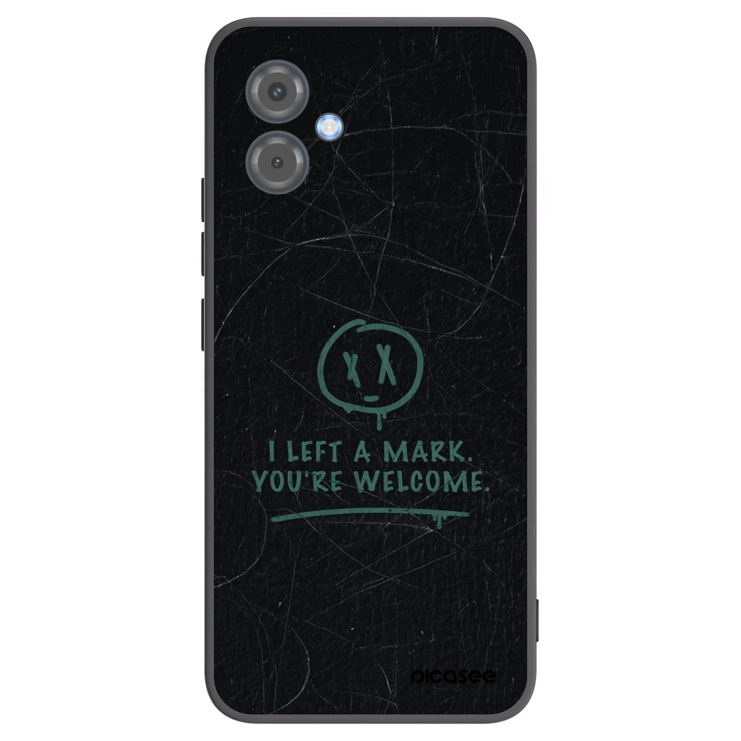 Picasee silikónový čierny obal pre Motorola Moto G14 - LEFT A MARK