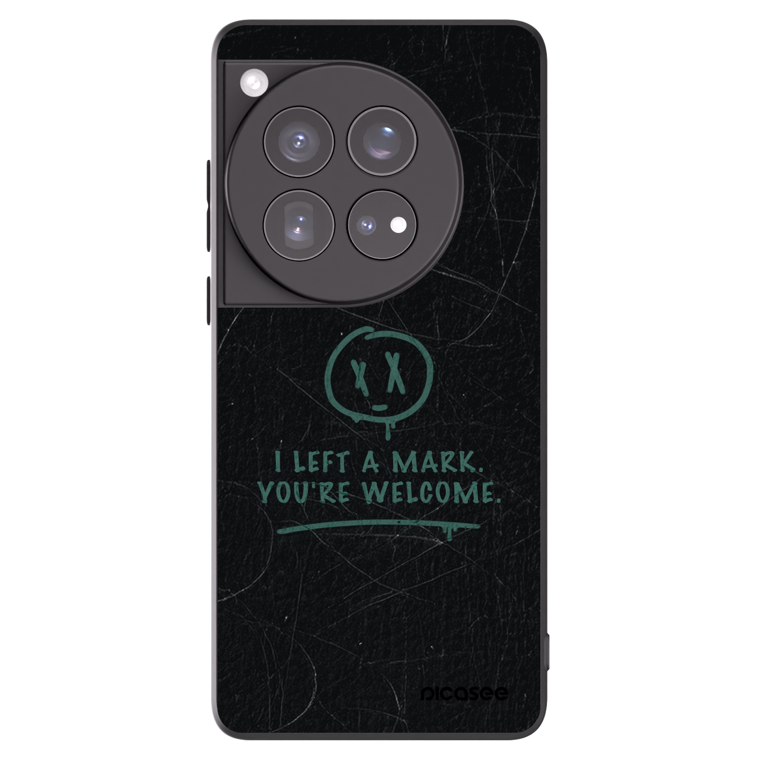 Silikónový čierny obal pre OnePlus 12 5G - LEFT A MARK