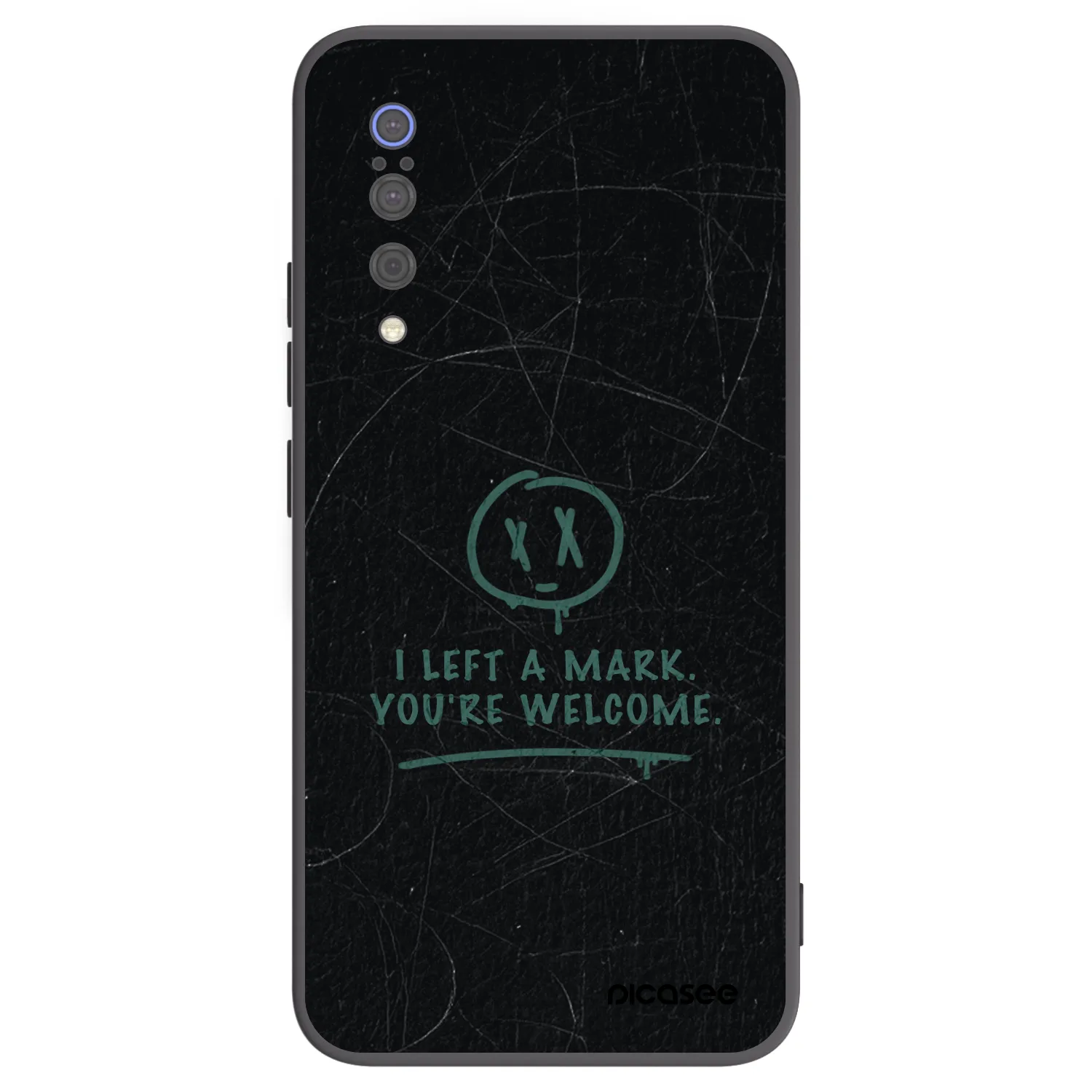 Picasee silikónový čierny obal pre Xiaomi Mi 9 - LEFT A MARK