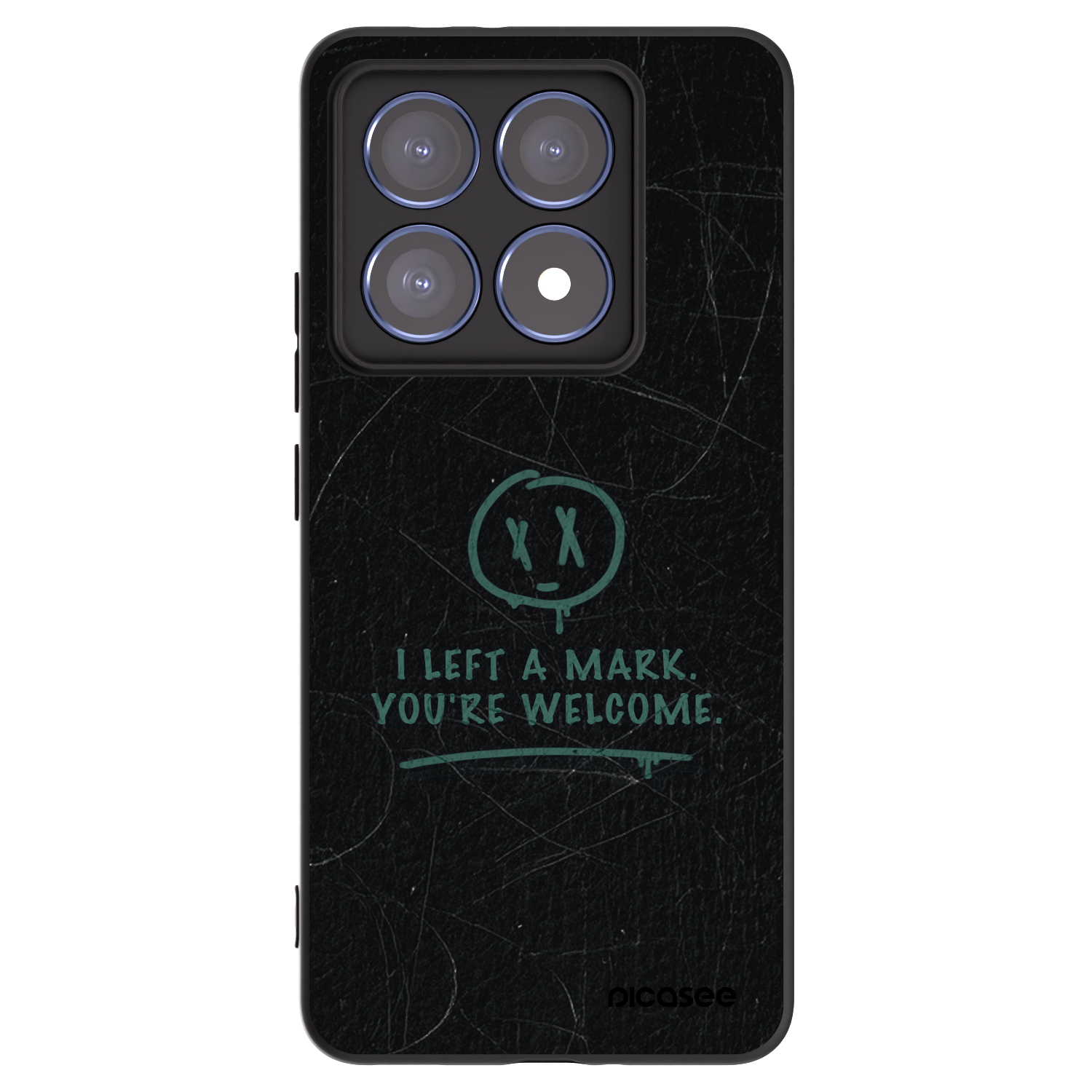 Picasee silikónový čierny obal pre Xiaomi 14T Pro - LEFT A MARK