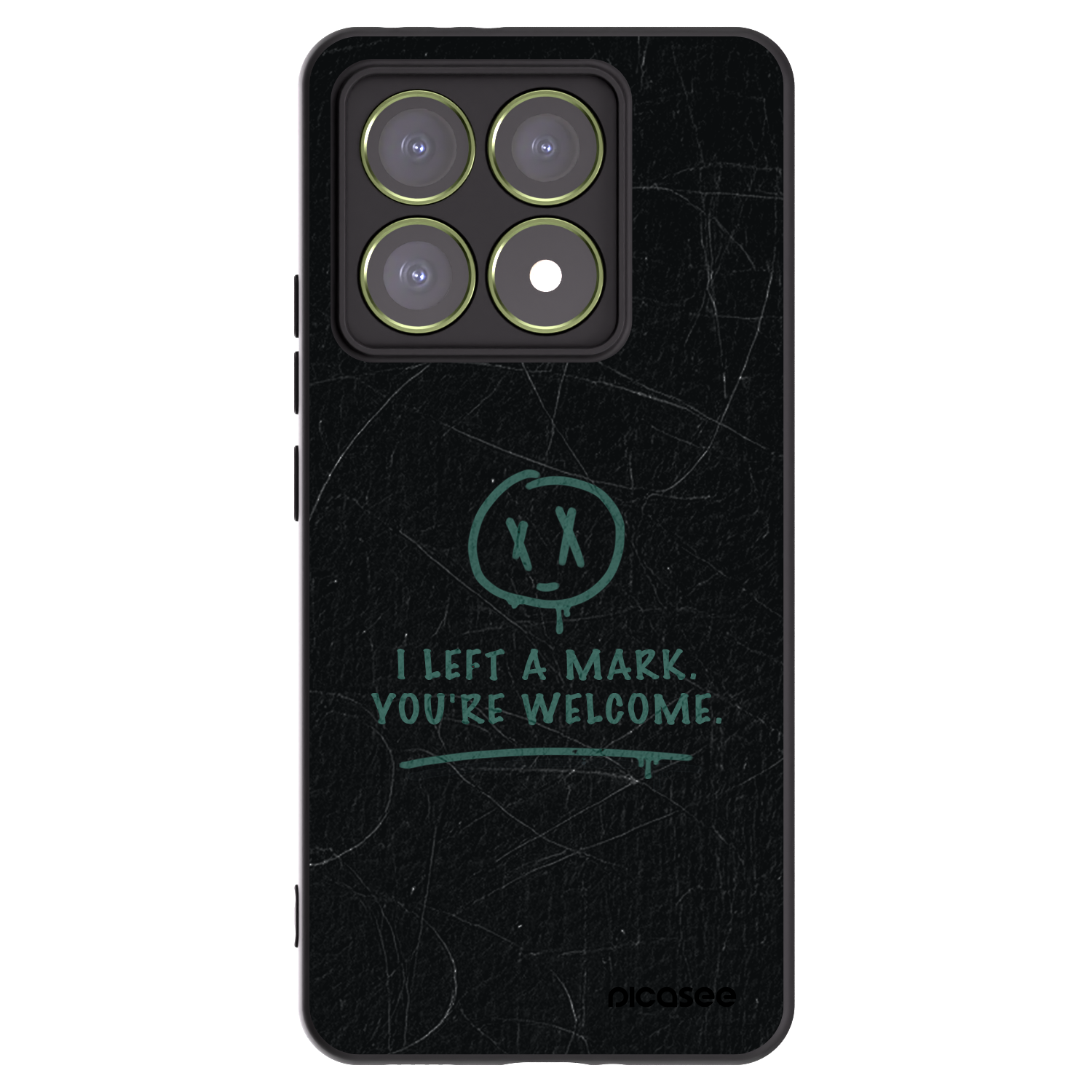 Picasee silikónový čierny obal pre Xiaomi 14T - LEFT A MARK