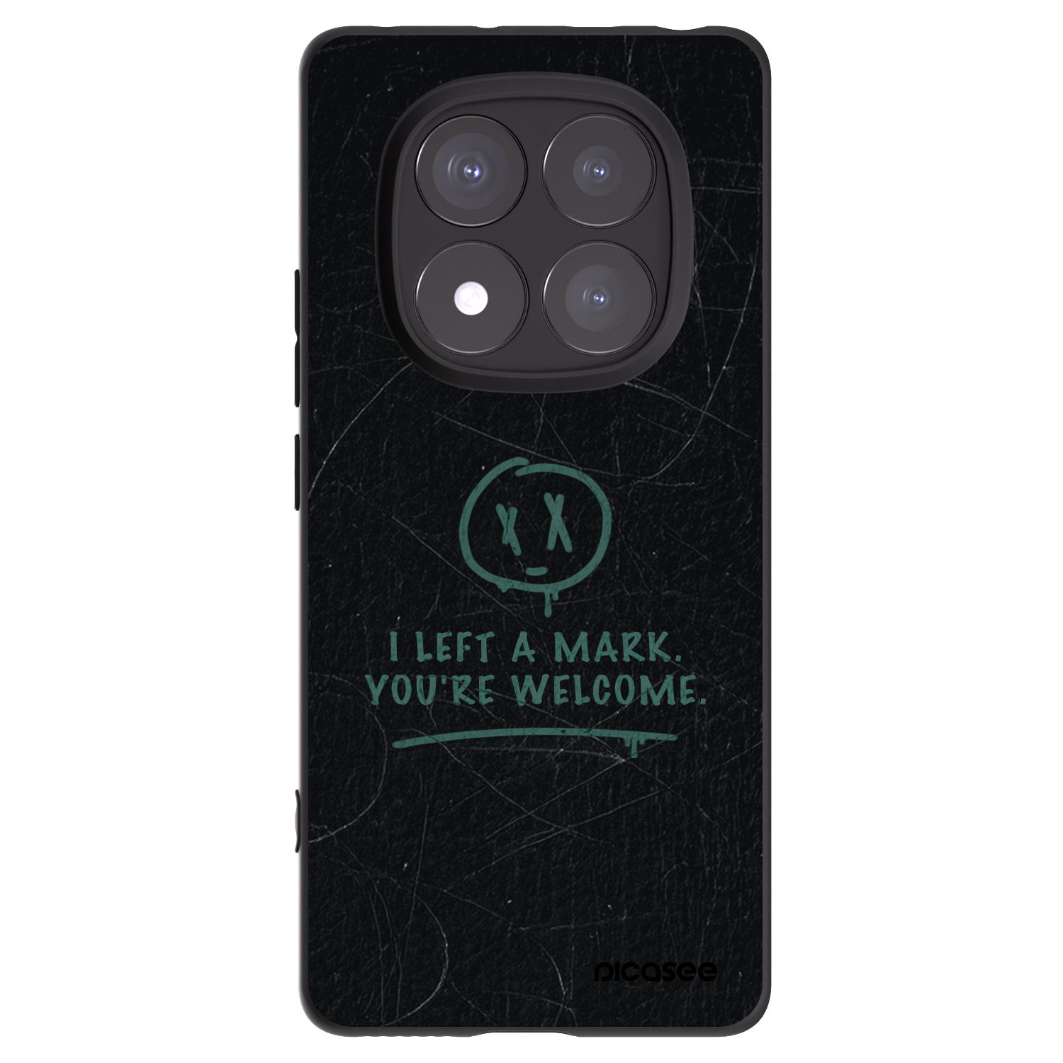 Silikónový čierny obal pre Xiaomi Redmi Note 14 Pro 5G - LEFT A MARK